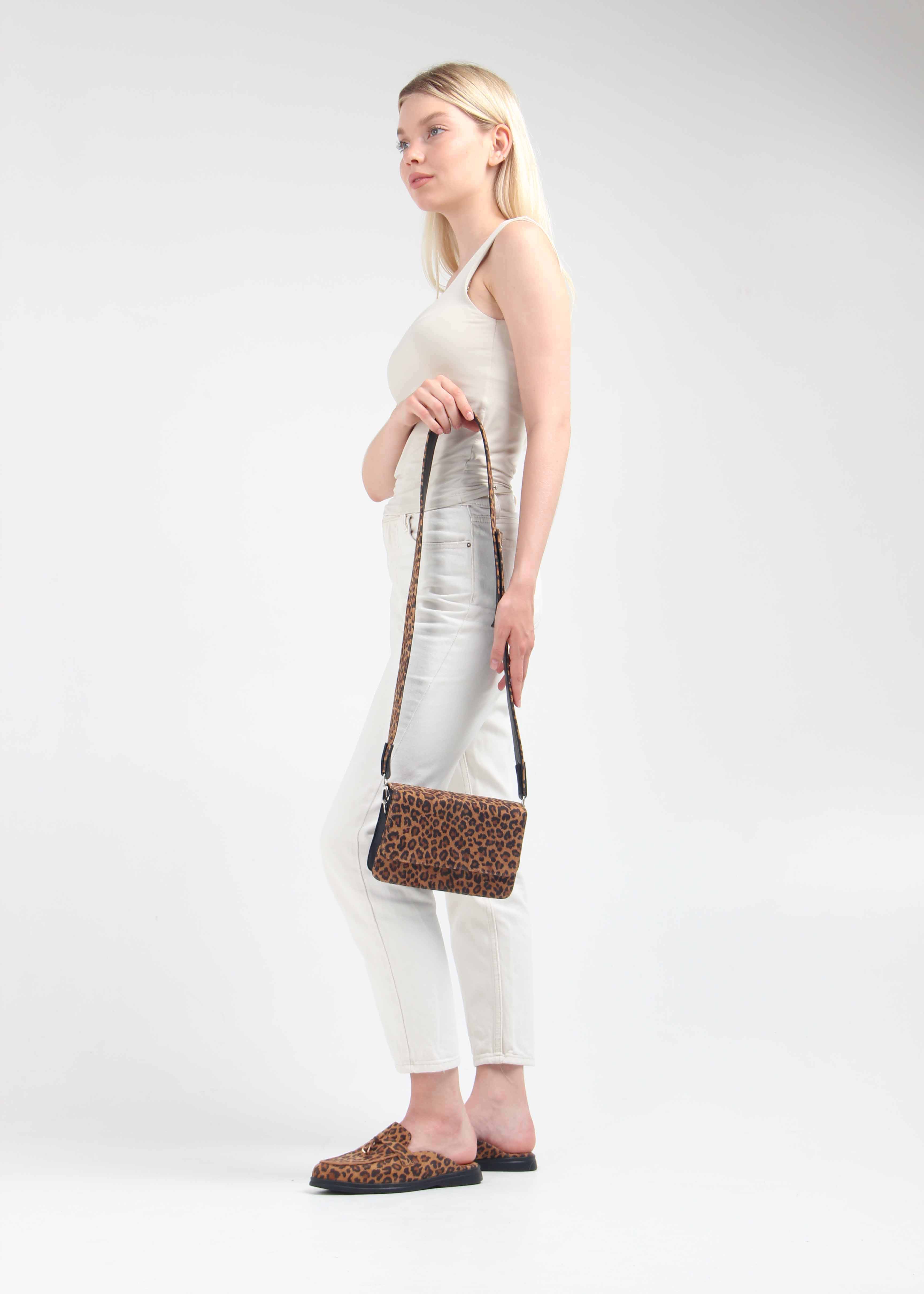 картинка Мюли ED'ART 1070.2614'bl. коричневый леопард от интернет магазина