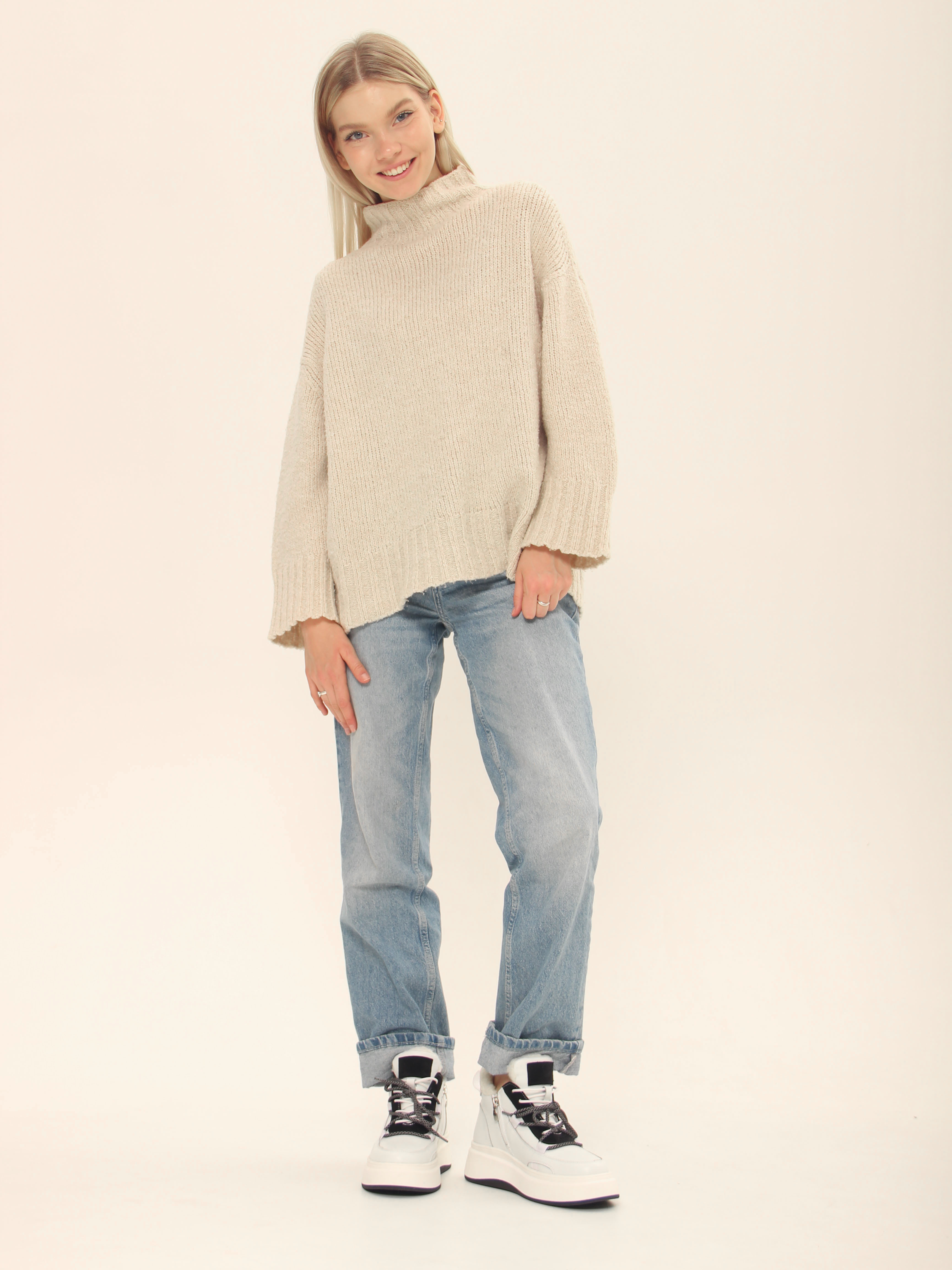 картинка Ботинки ED'ART 229.windy'w. белый черный от интернет магазина