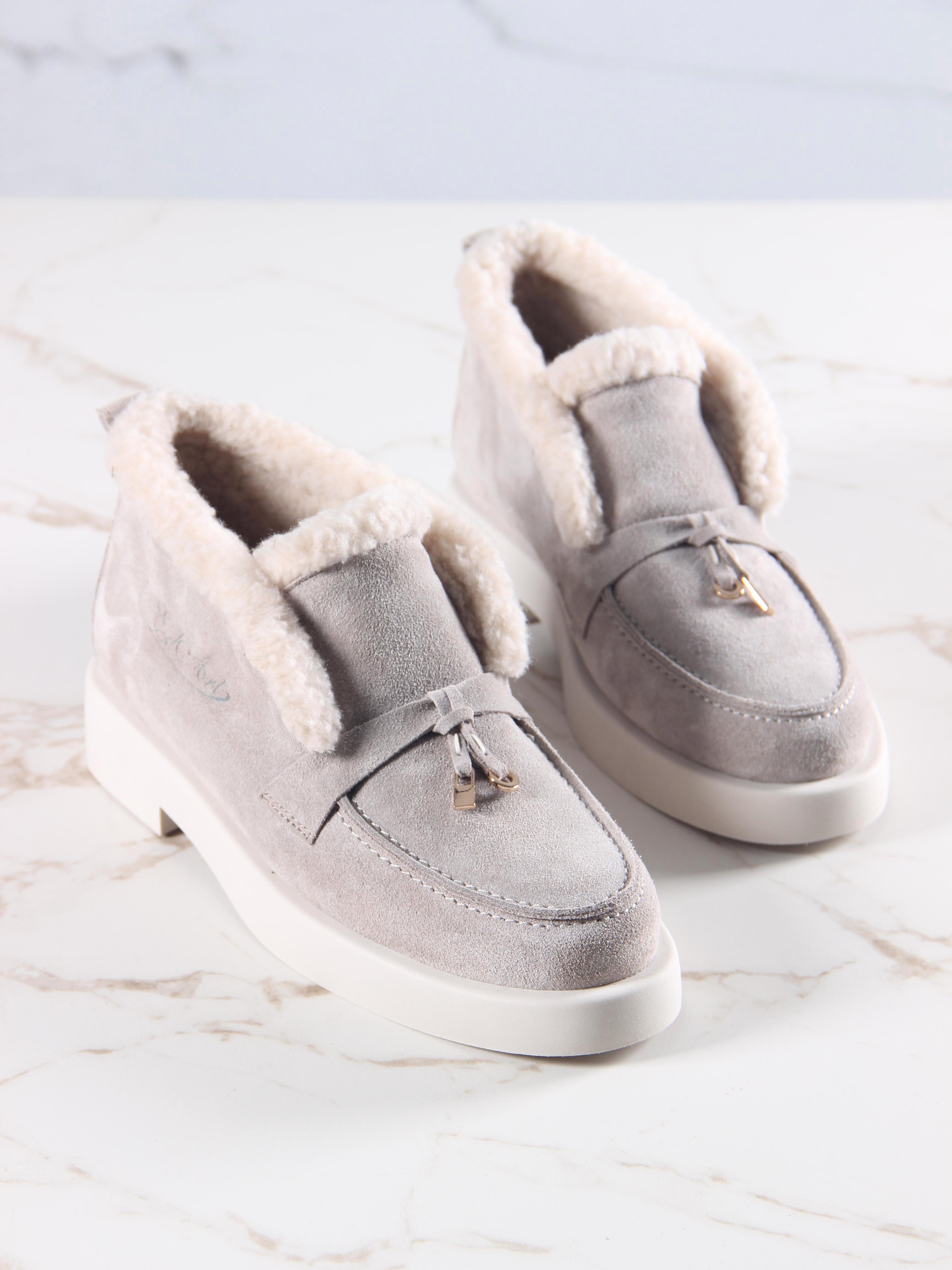 картинка Ботинки ED'ART 306.1593'be. каменный замша от интернет магазина