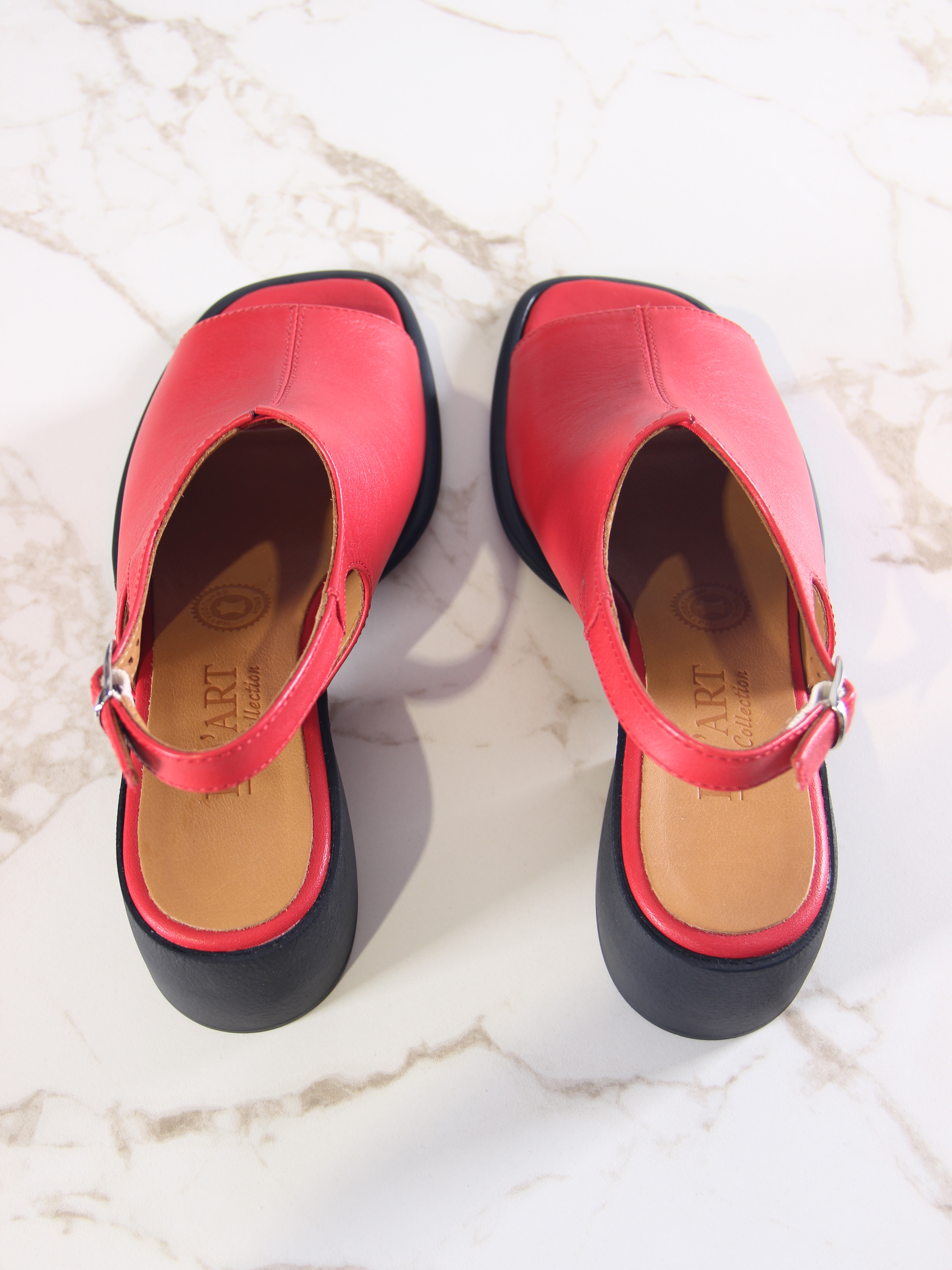 картинка Босоножки ED'ART 4013.23663'bl. Красный от интернет магазина