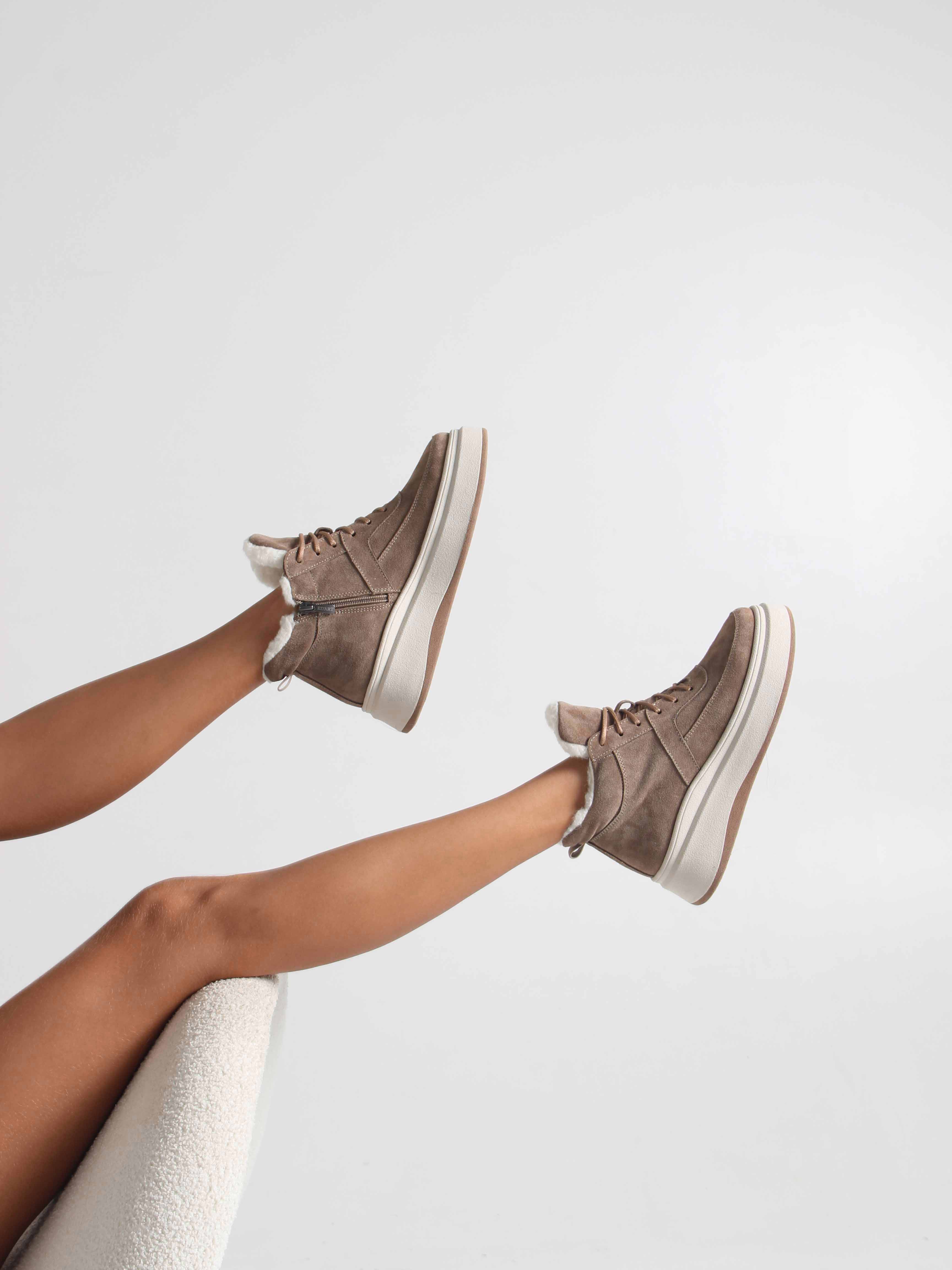 картинка Ботинки ED'ART 260.windy'be. коричневый капучино от интернет магазина