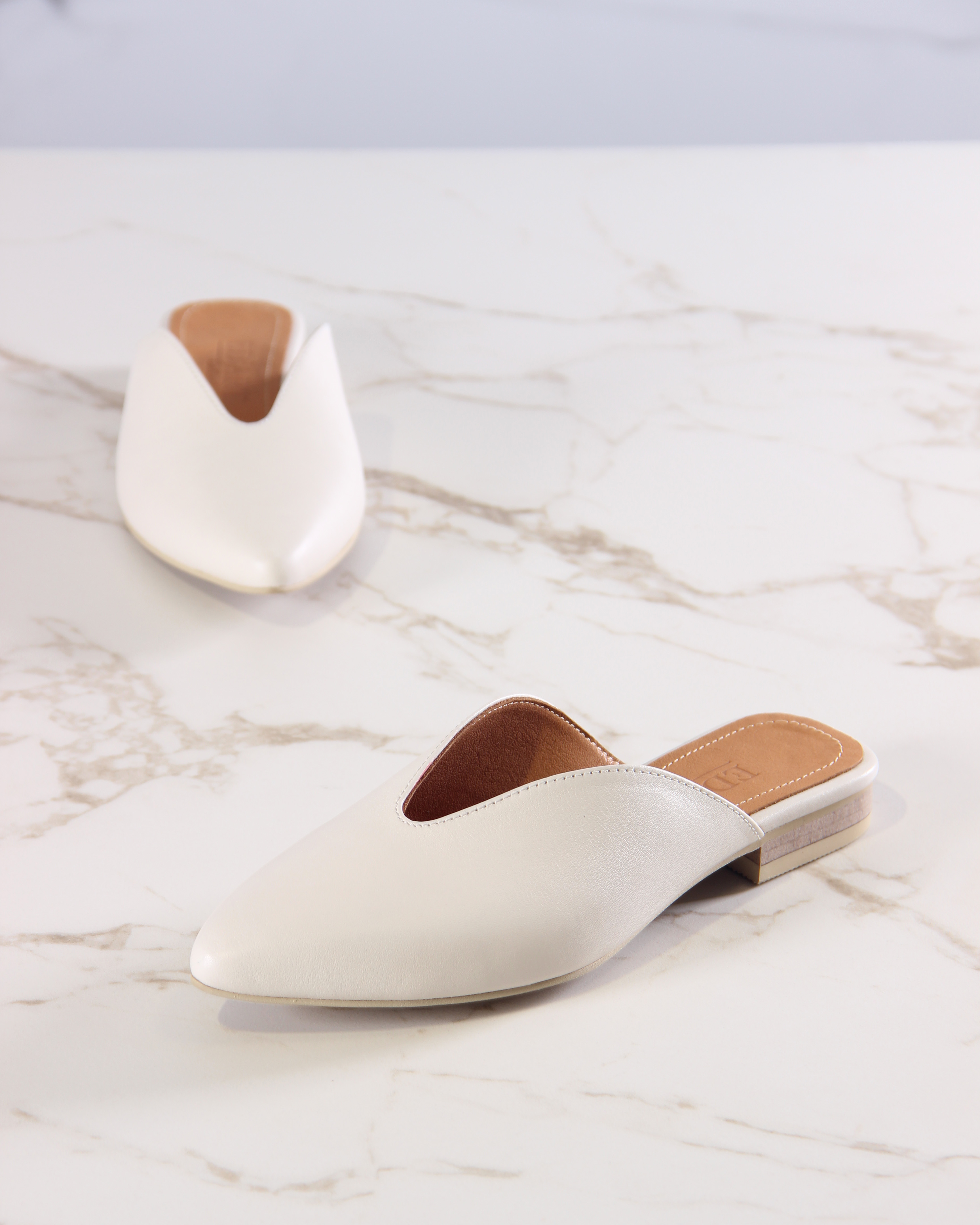 картинка Мюли ED'ART 1001.34104'be. Бежевый стар от интернет магазина