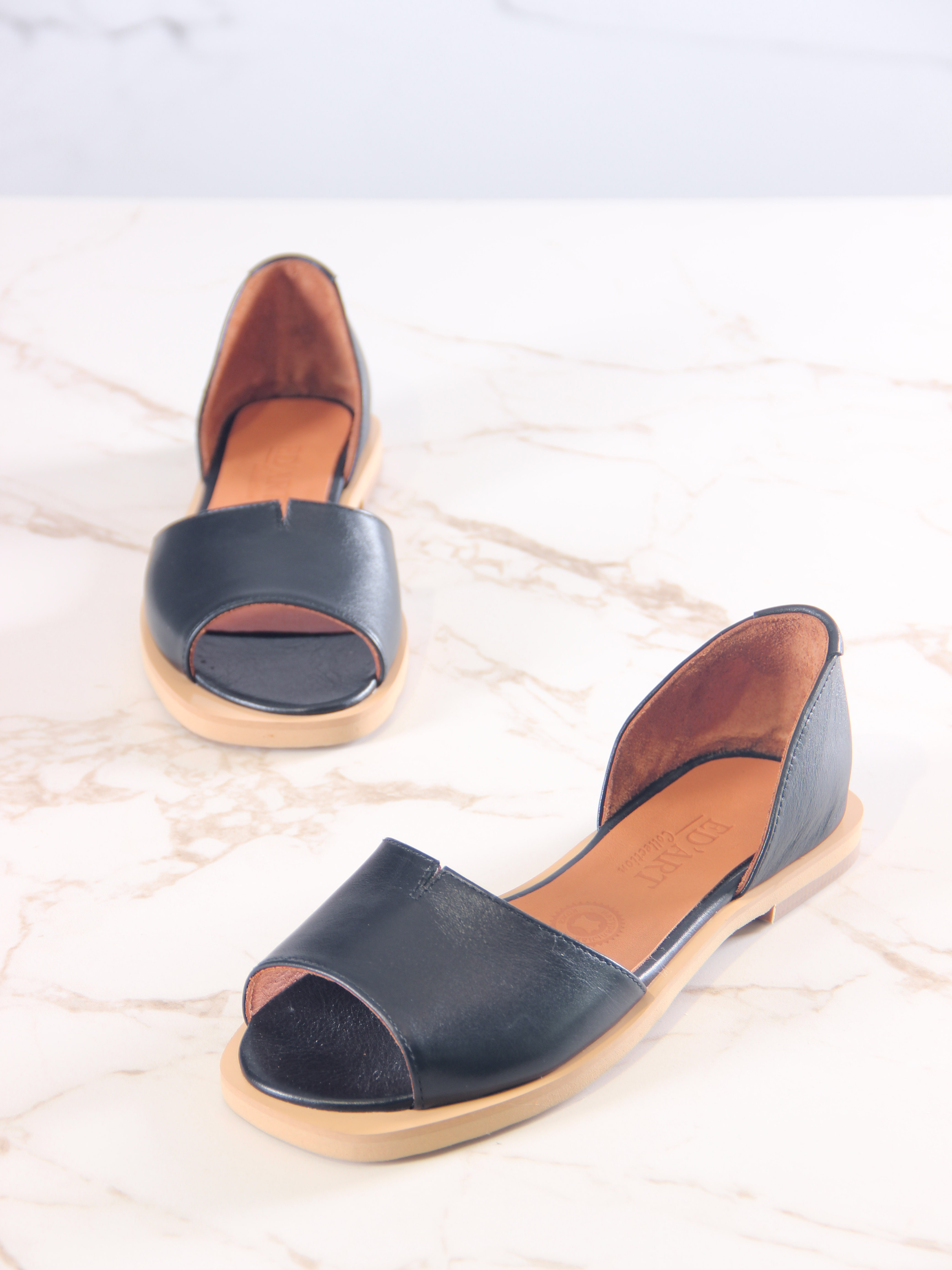 картинка Босоножки ED'ART 1024.110z'be. Черный+бежевый от интернет магазина