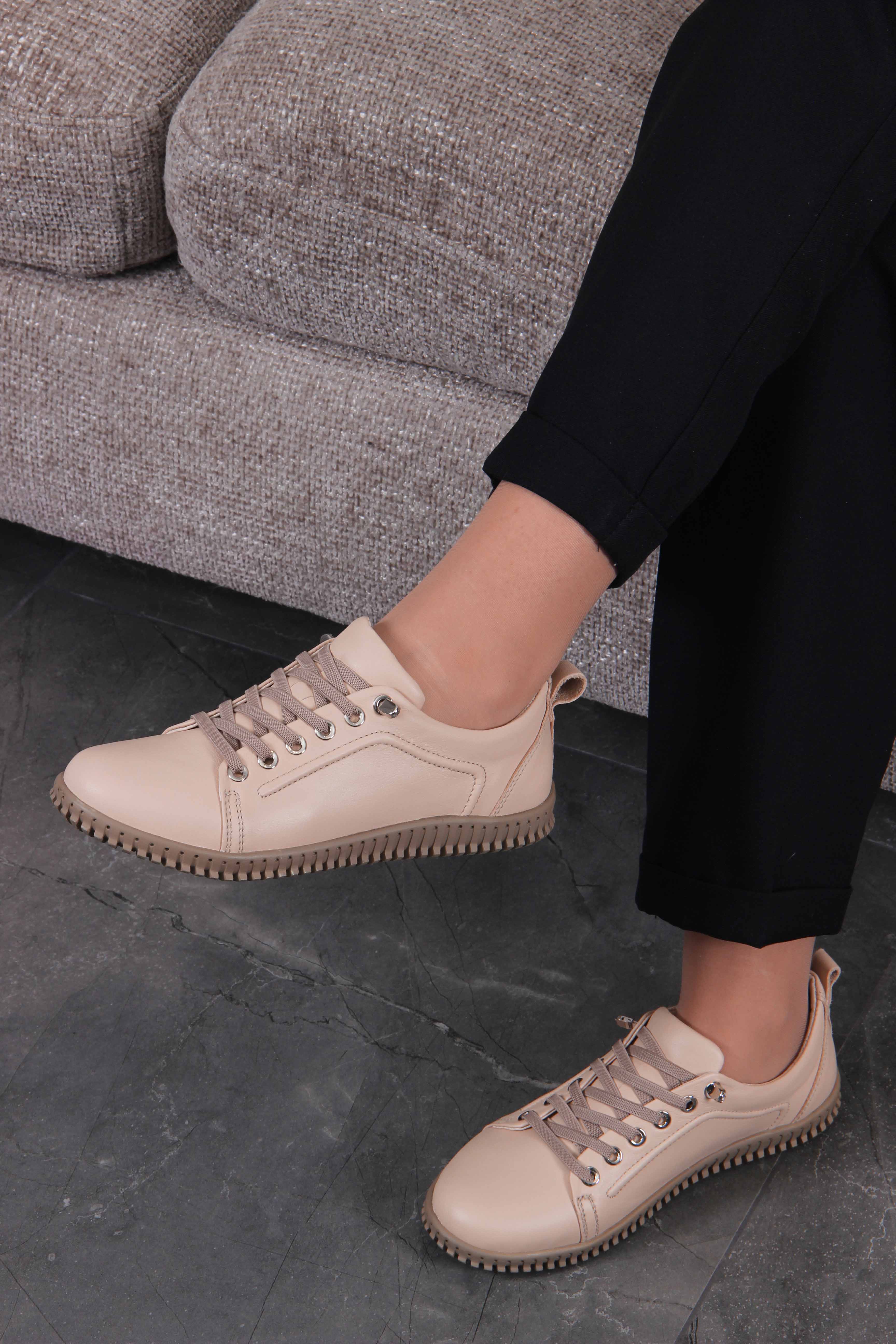 картинка Кеды ED'ART 158.8000'be. Бежевый от интернет магазина