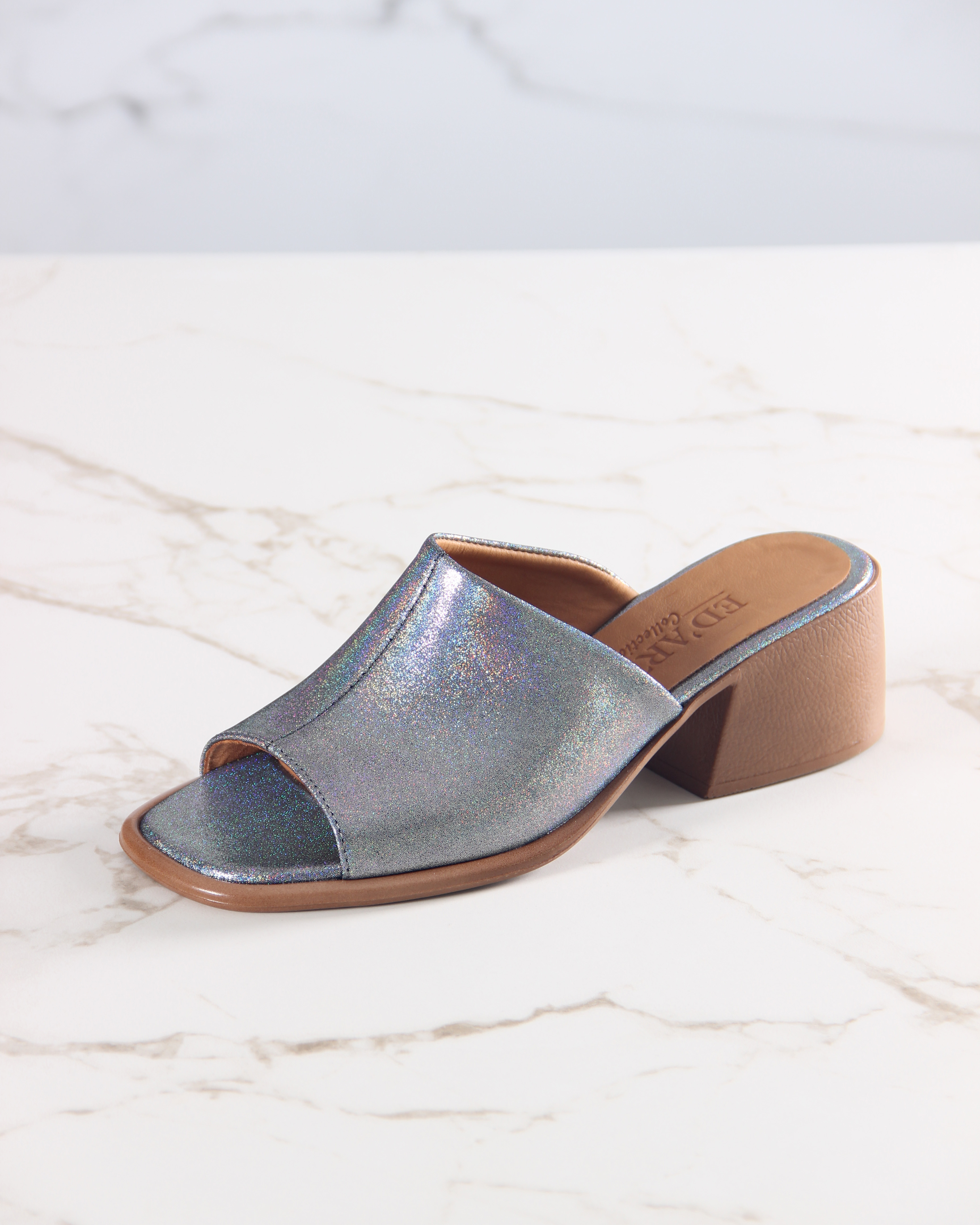 картинка Босоножки ED'ART 4012.23663'br. Черный ибица+коричневый от интернет магазина