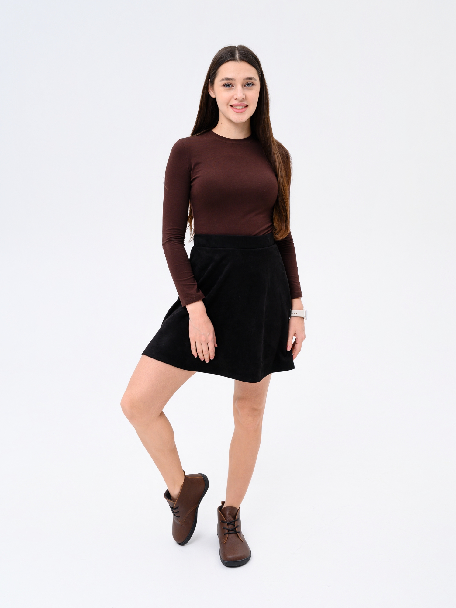 картинка Босоногие ботинки  ED'ART 208.NATA'bl.Светло-коричневая оттима от интернет магазина