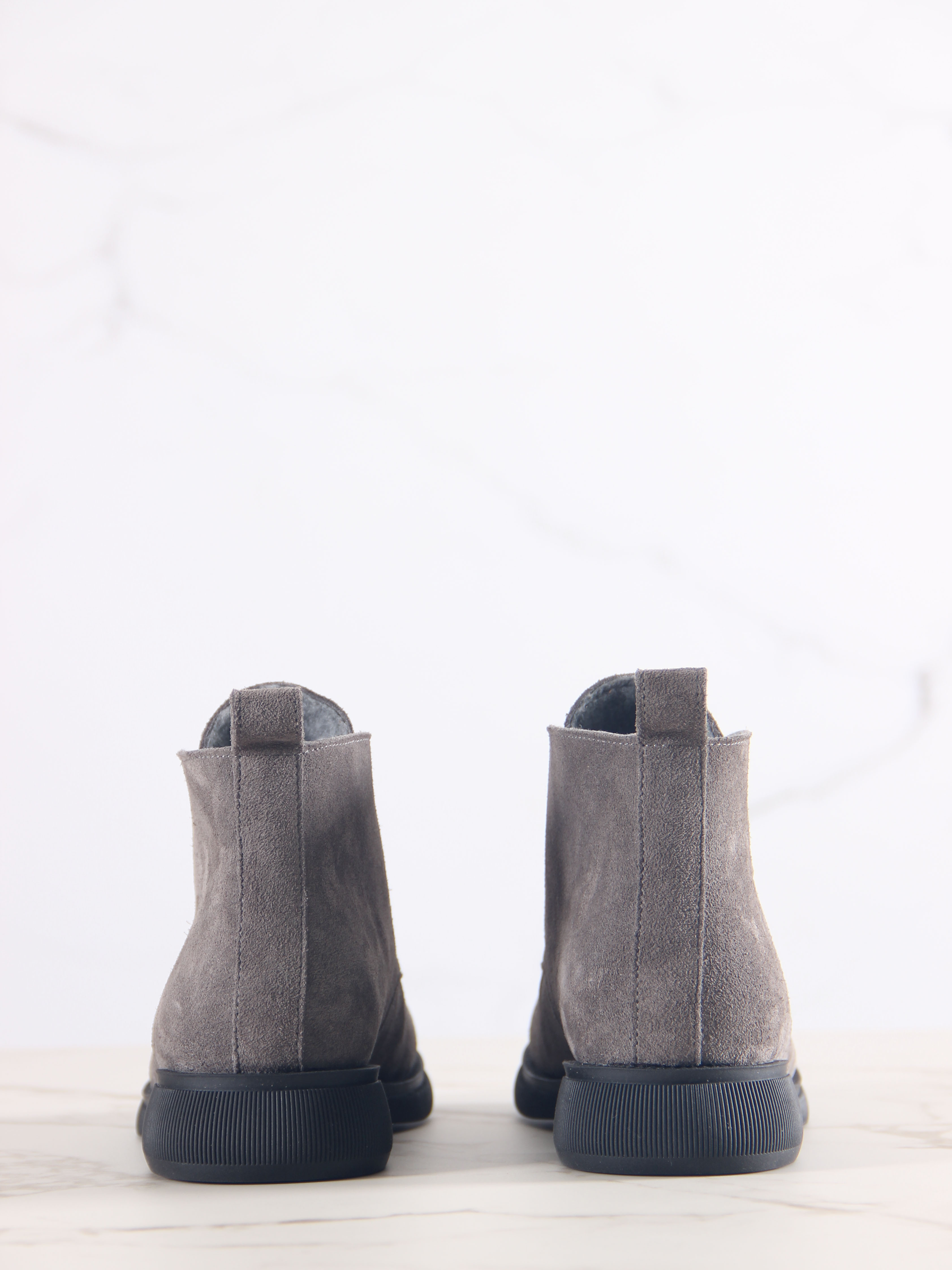 картинка Ботинки ED'ART 308.патриция'bl. Серый замок замша от интернет магазина