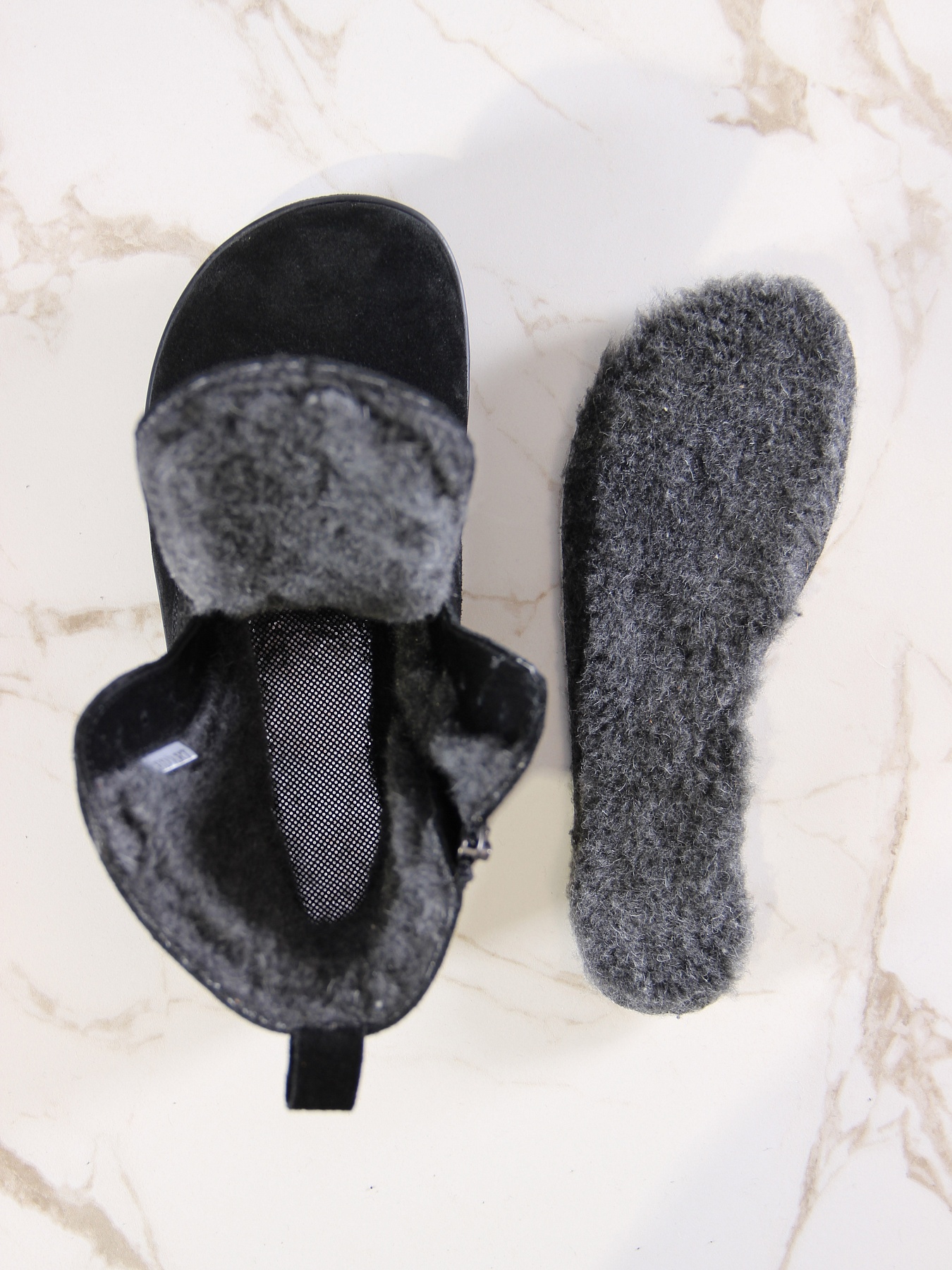 картинка Босоногие ботинки  ED'ART 351.NATA'bl.Черная замша от интернет магазина