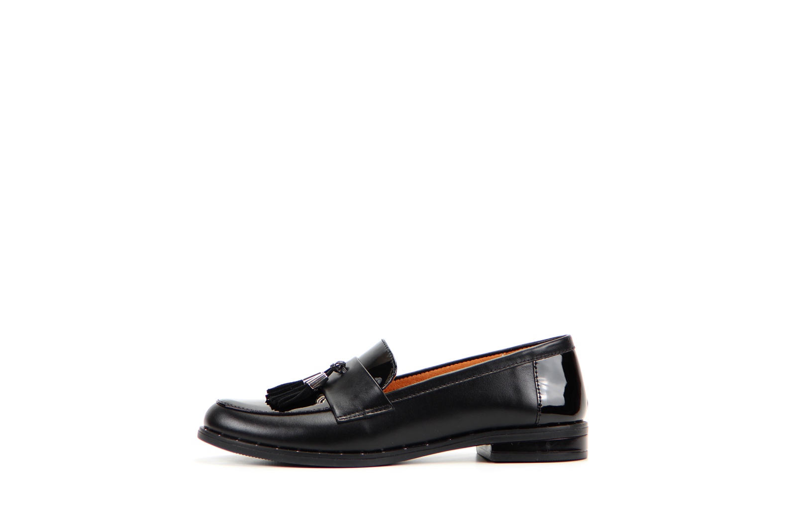 картинка Лоферы ED'ART 117.madonna'9g.black+laq от интернет магазина