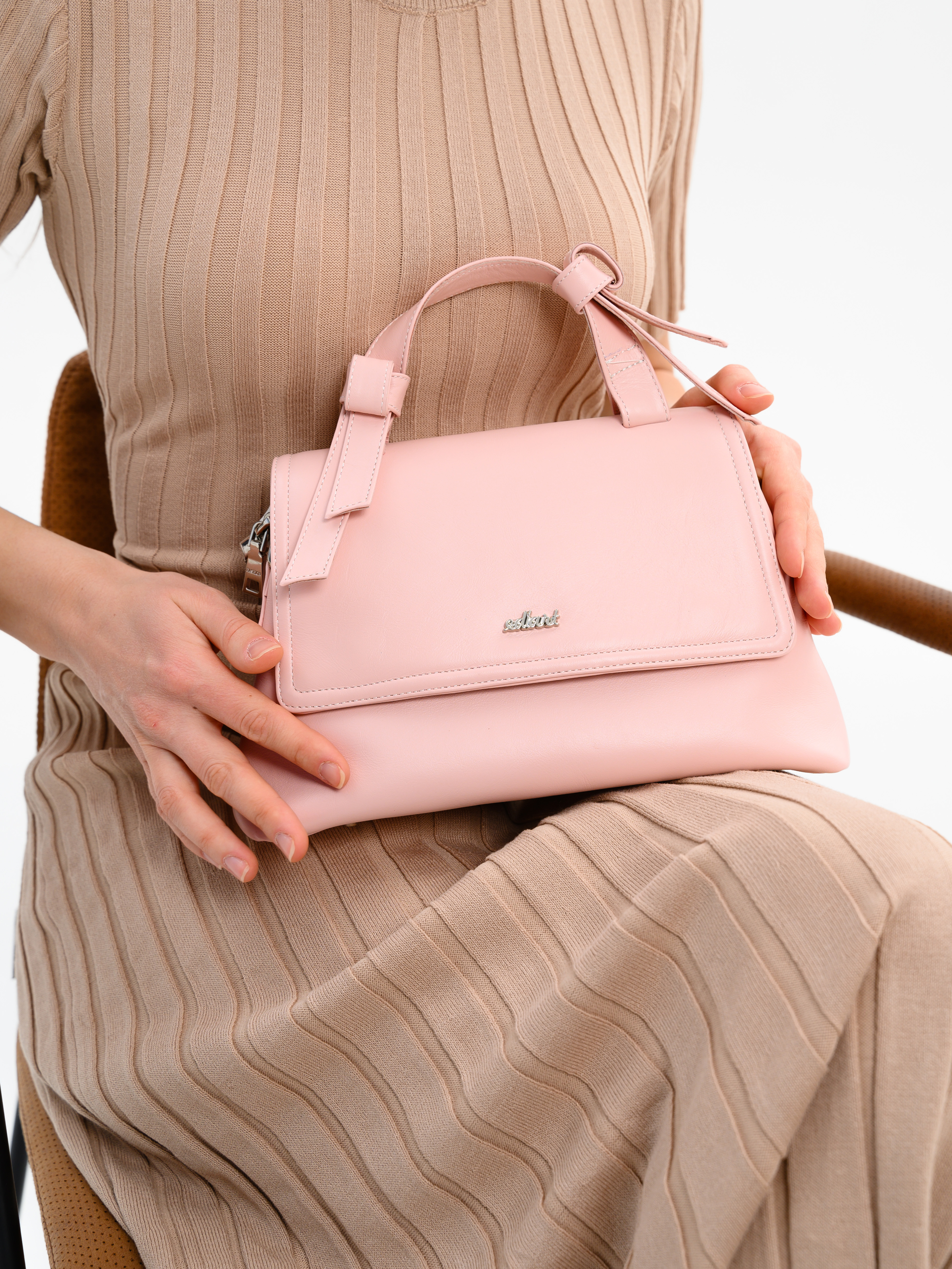 картинка Сумка-клатч ED'ART s06.Розовая от интернет магазина