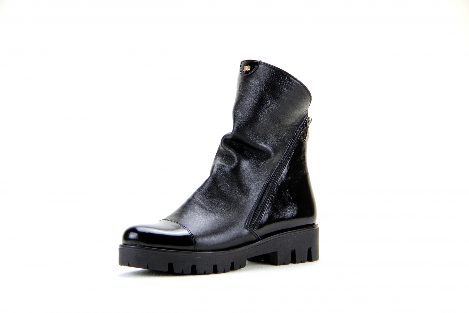 картинка Ботинки ED'ART 233.sandra.black-lacq от интернет магазина