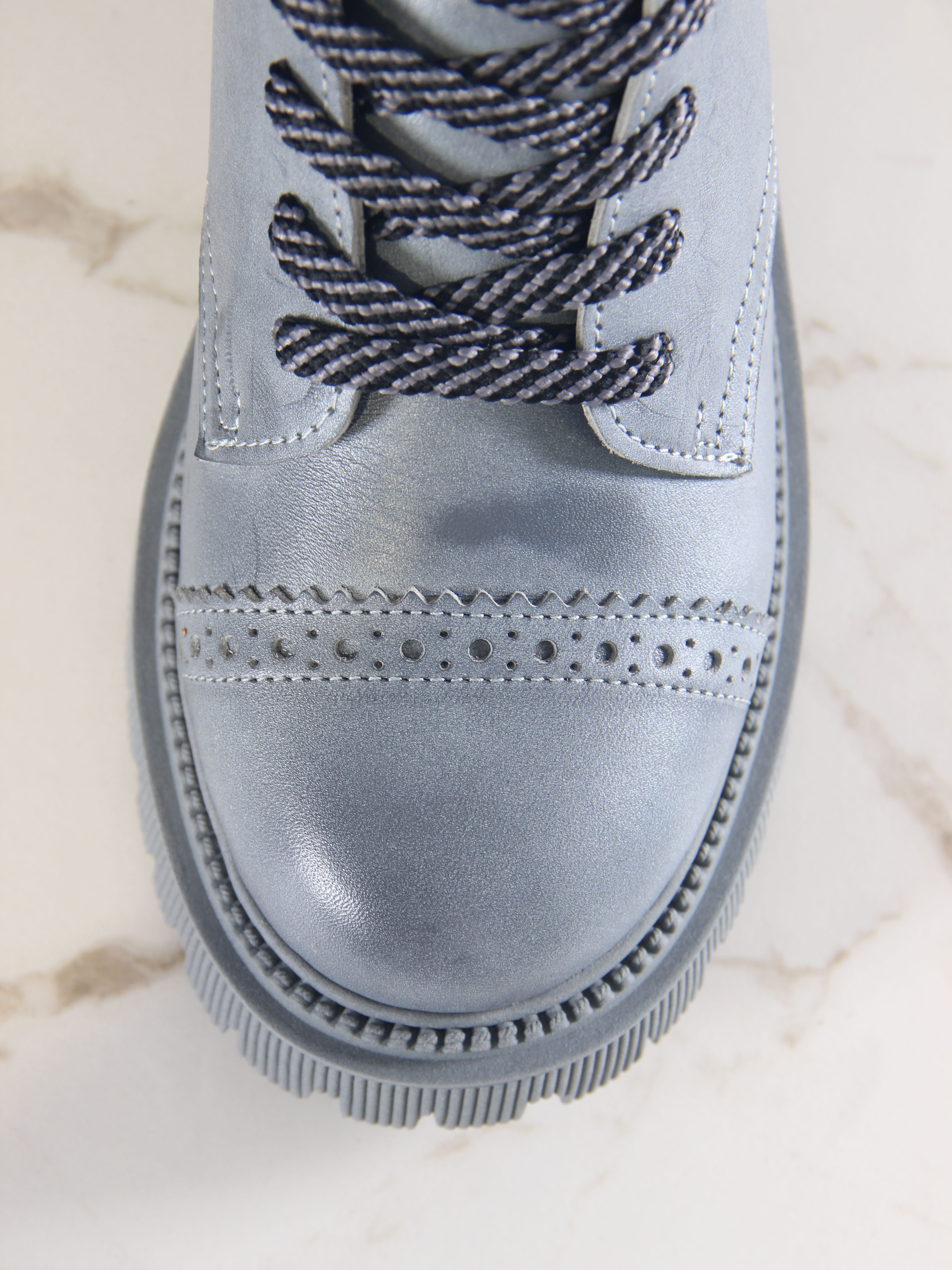 картинка Ботинки ED'ART 319.taskana'gr. Вакса серая от интернет магазина