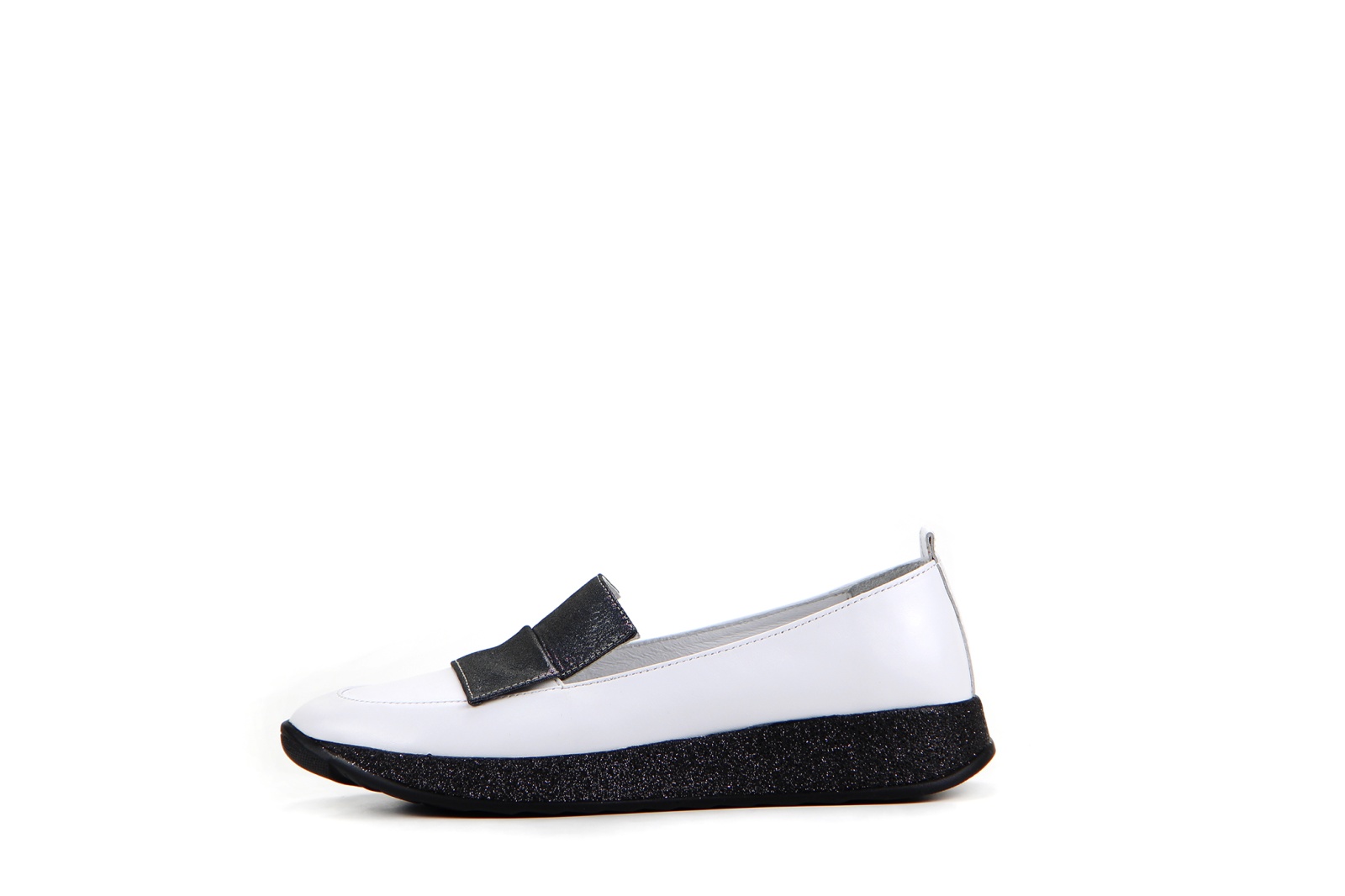 картинка Лоферы ED'ART 118.157'bl. white от интернет магазина