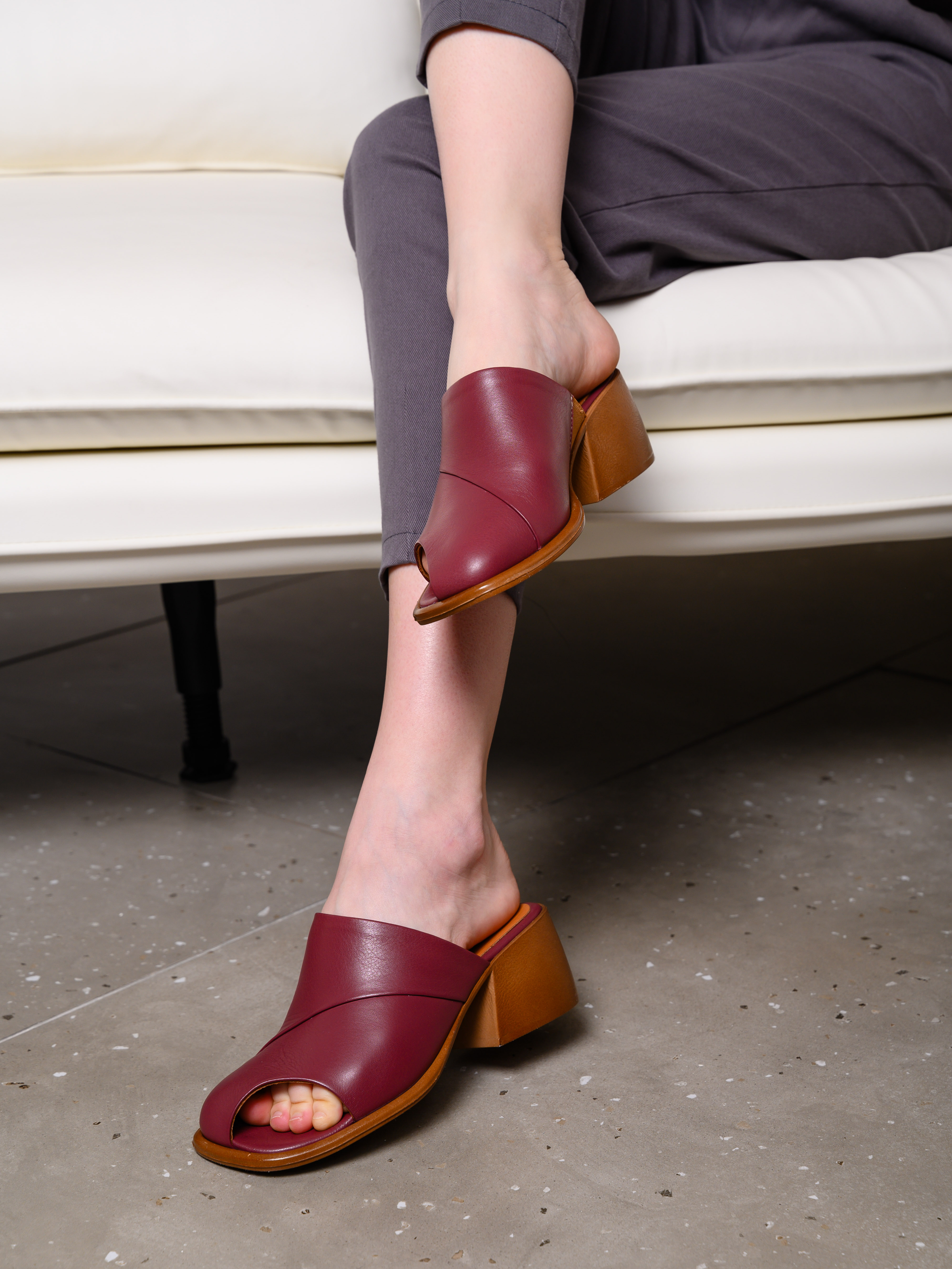 картинка Сабо ED'ART 5300.23663'be. Гнилая вишня от интернет магазина