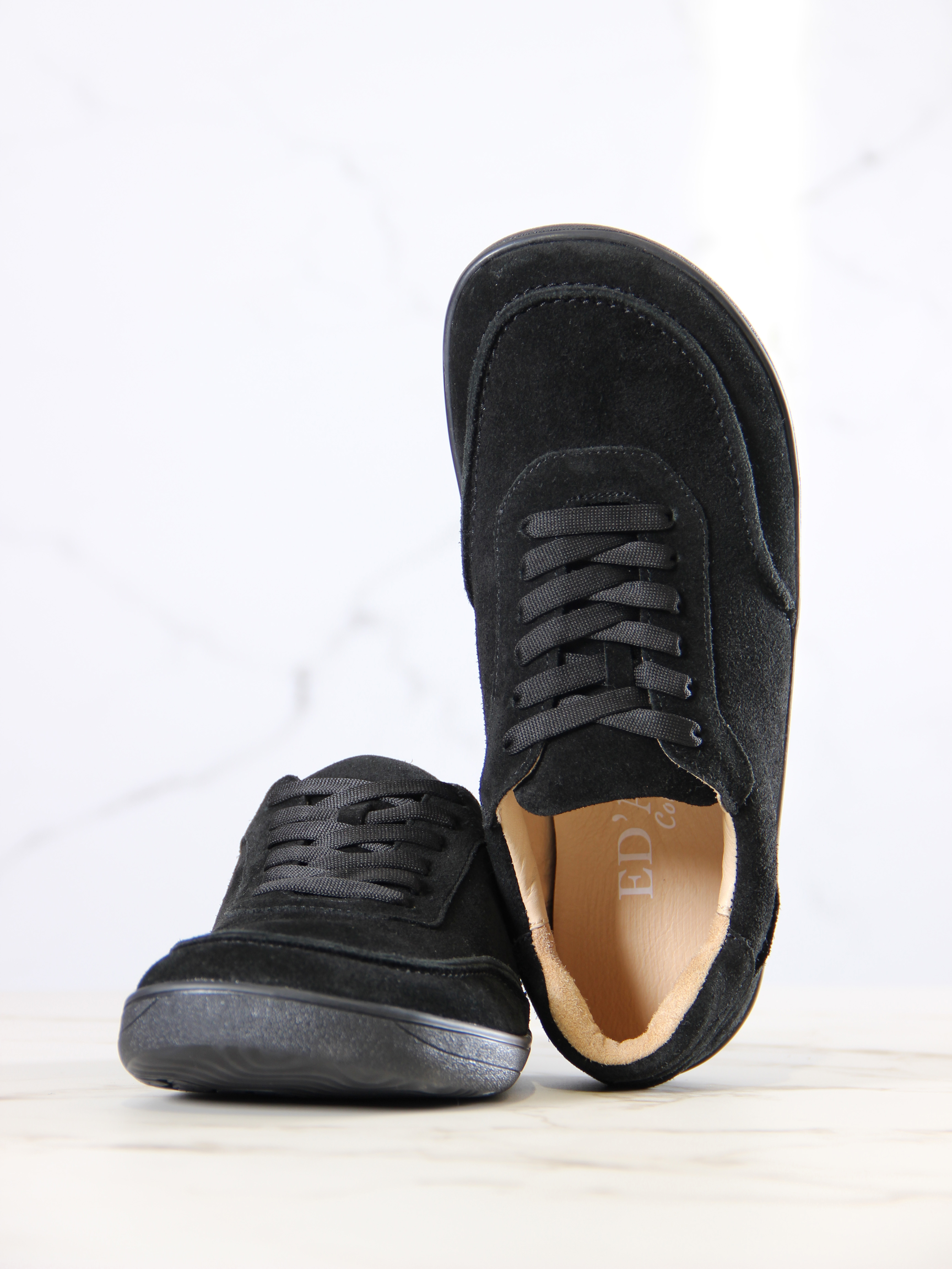 картинка Босоногие кеды ED'ART 187.nata'bl.Черный замша от интернет магазина