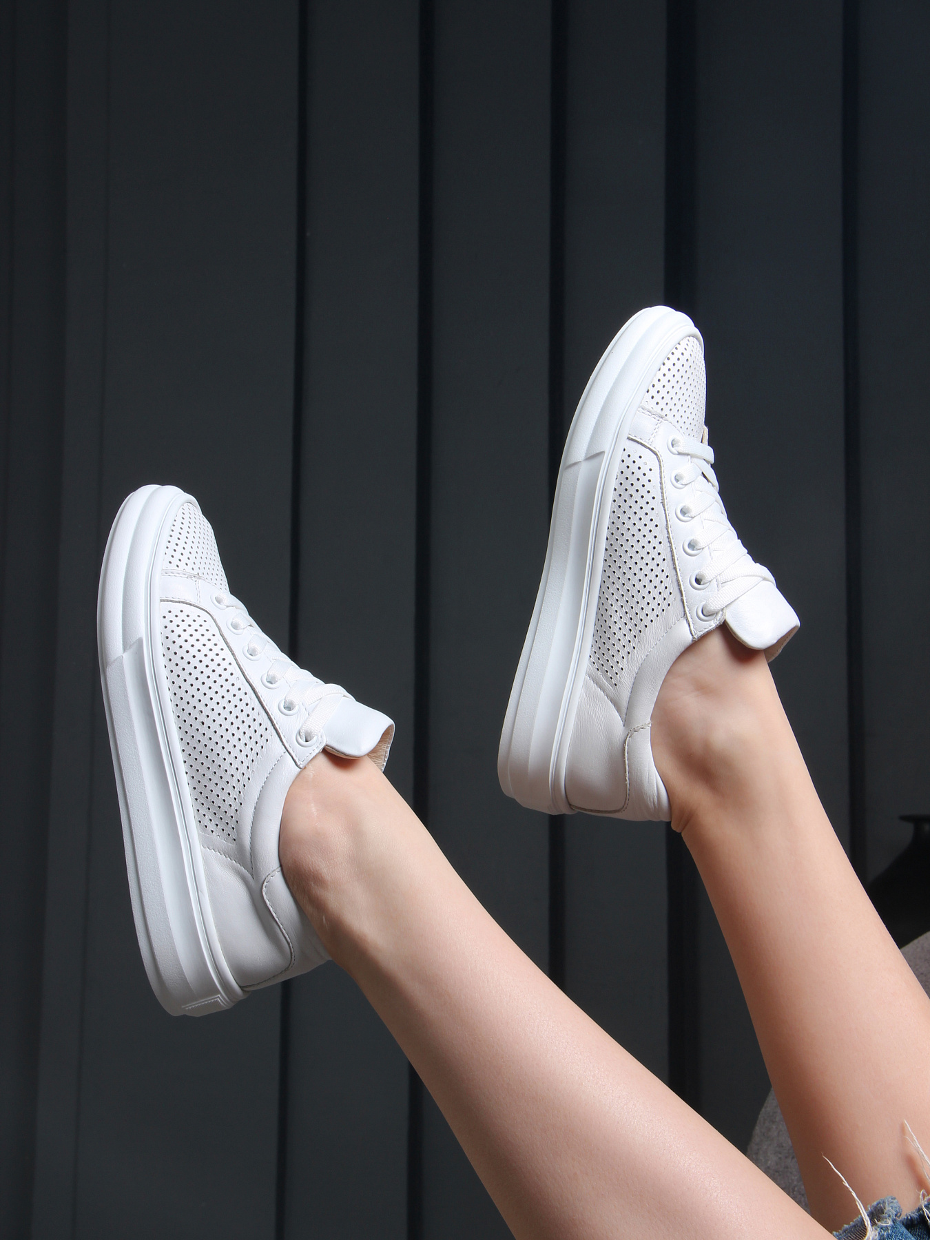 картинка Кеды ED'ART 127.Lusi22'w. Белый от интернет магазина