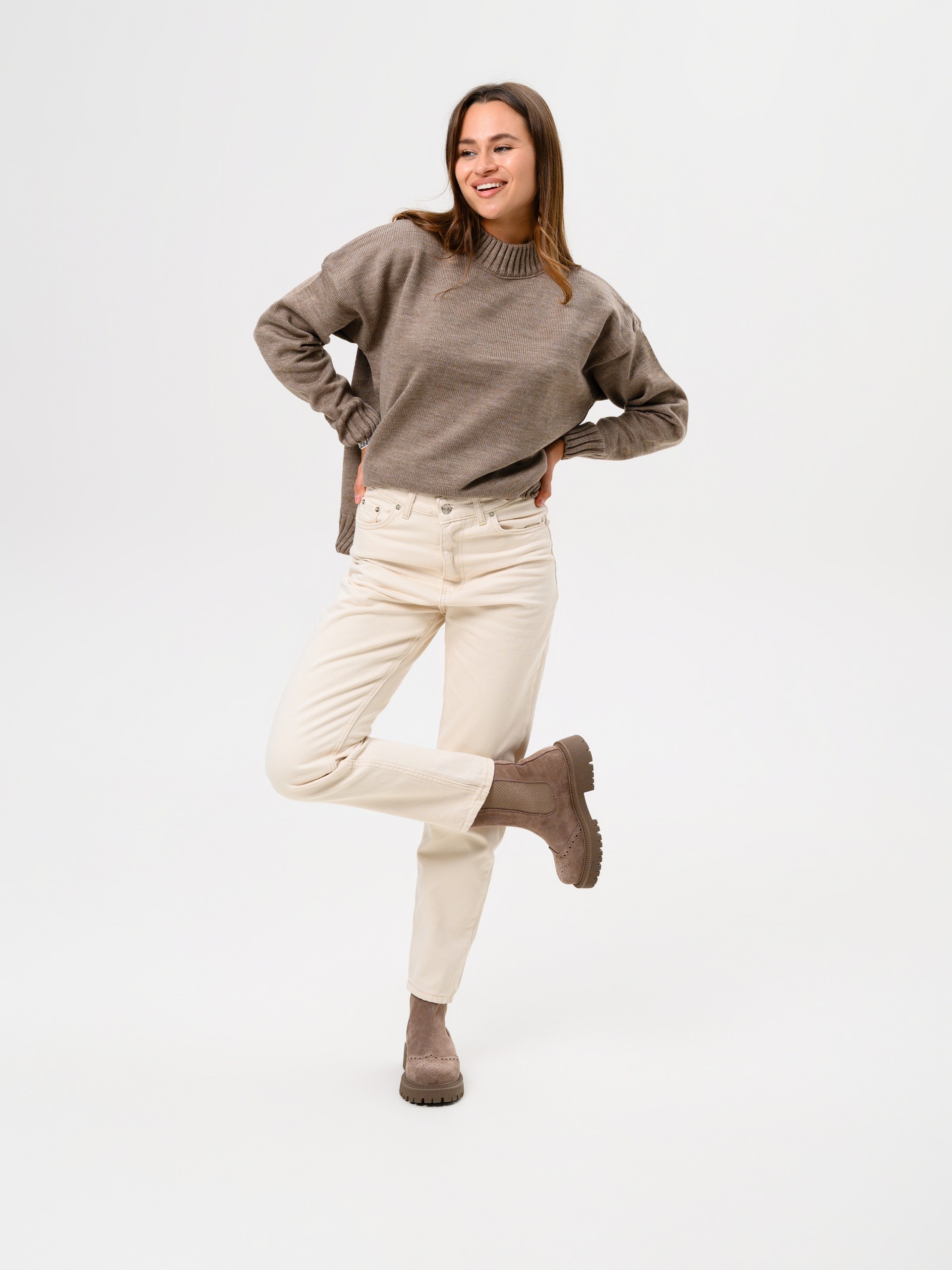 картинка Челси ED'ART 360.P.taskana'ka. Капучино замша от интернет магазина