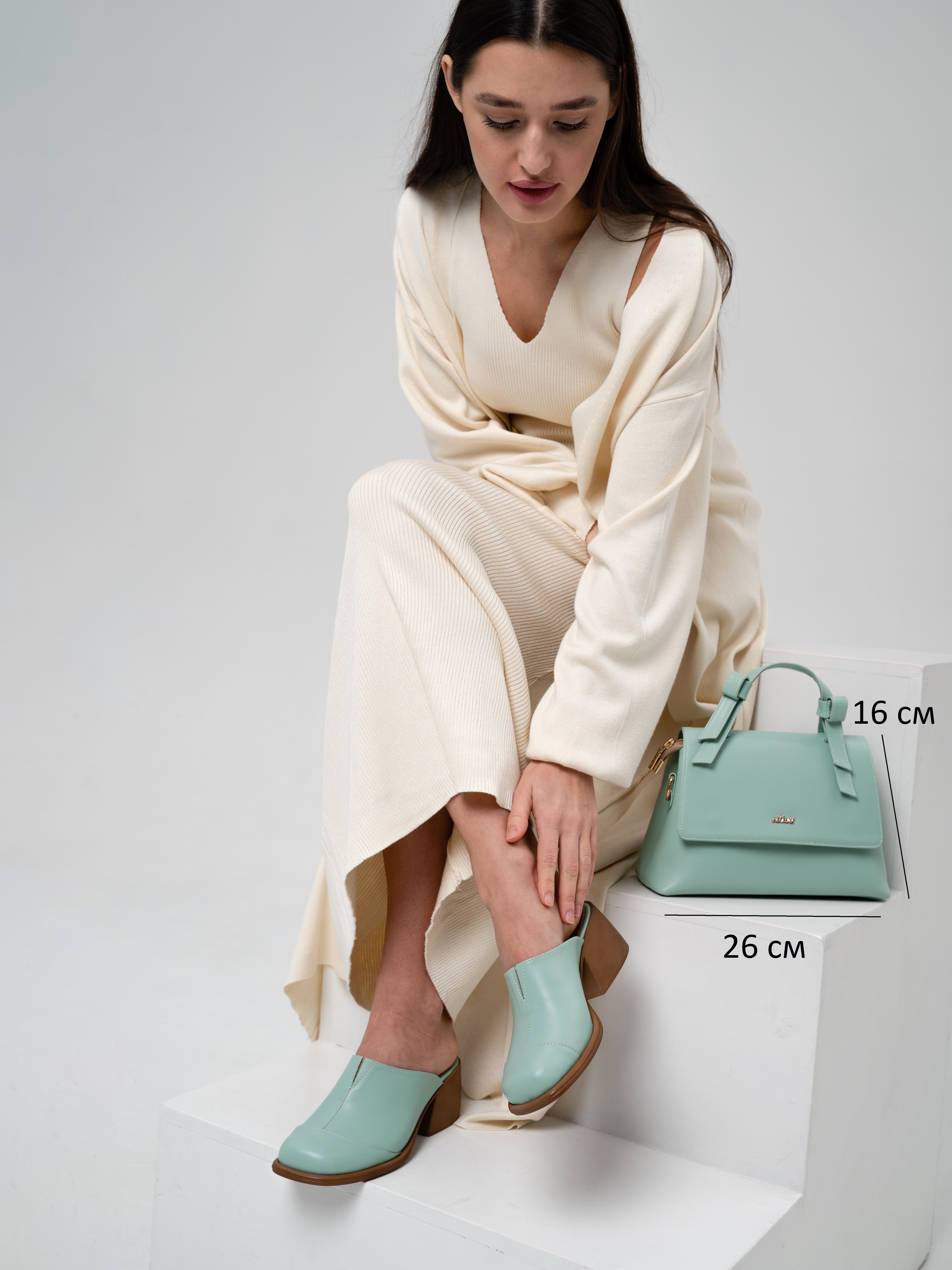 картинка Сумка-клатч ED'ART s06.мята от интернет магазина