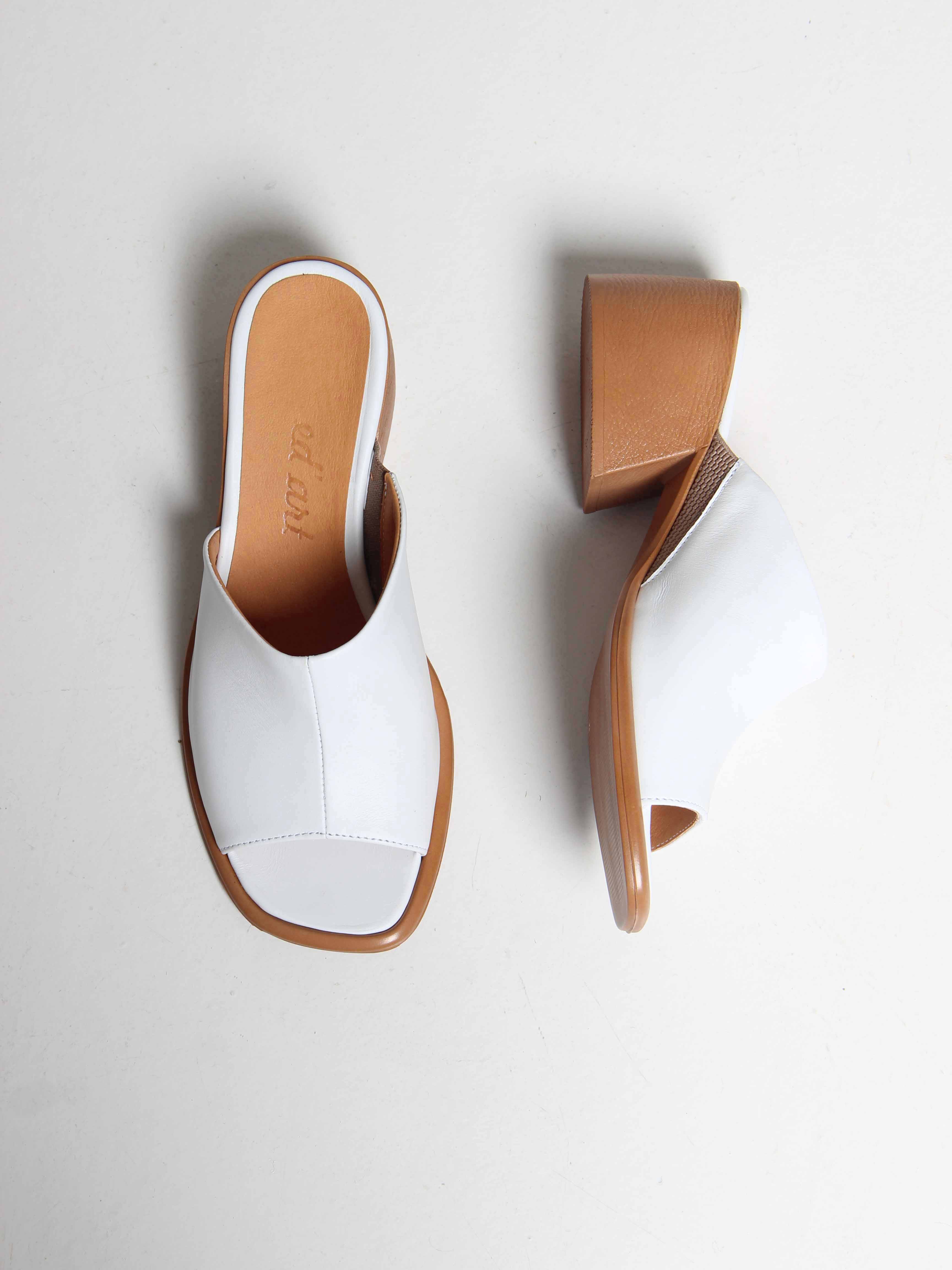 картинка Босоножки ED'ART 4012.23663'be. Белый от интернет магазина