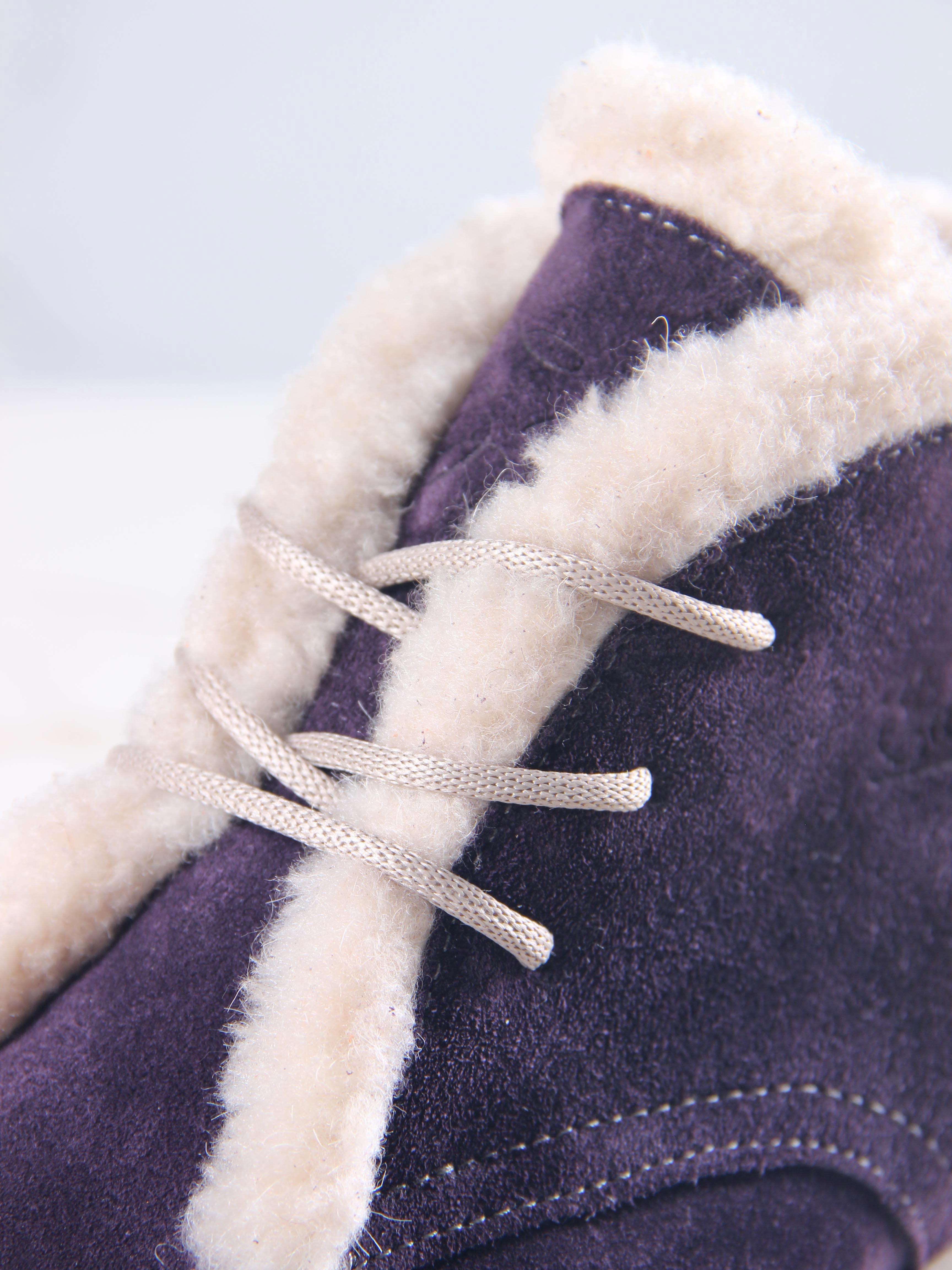 картинка Ботинки ED'ART 308.агата'w. сливовая замша з от интернет магазина