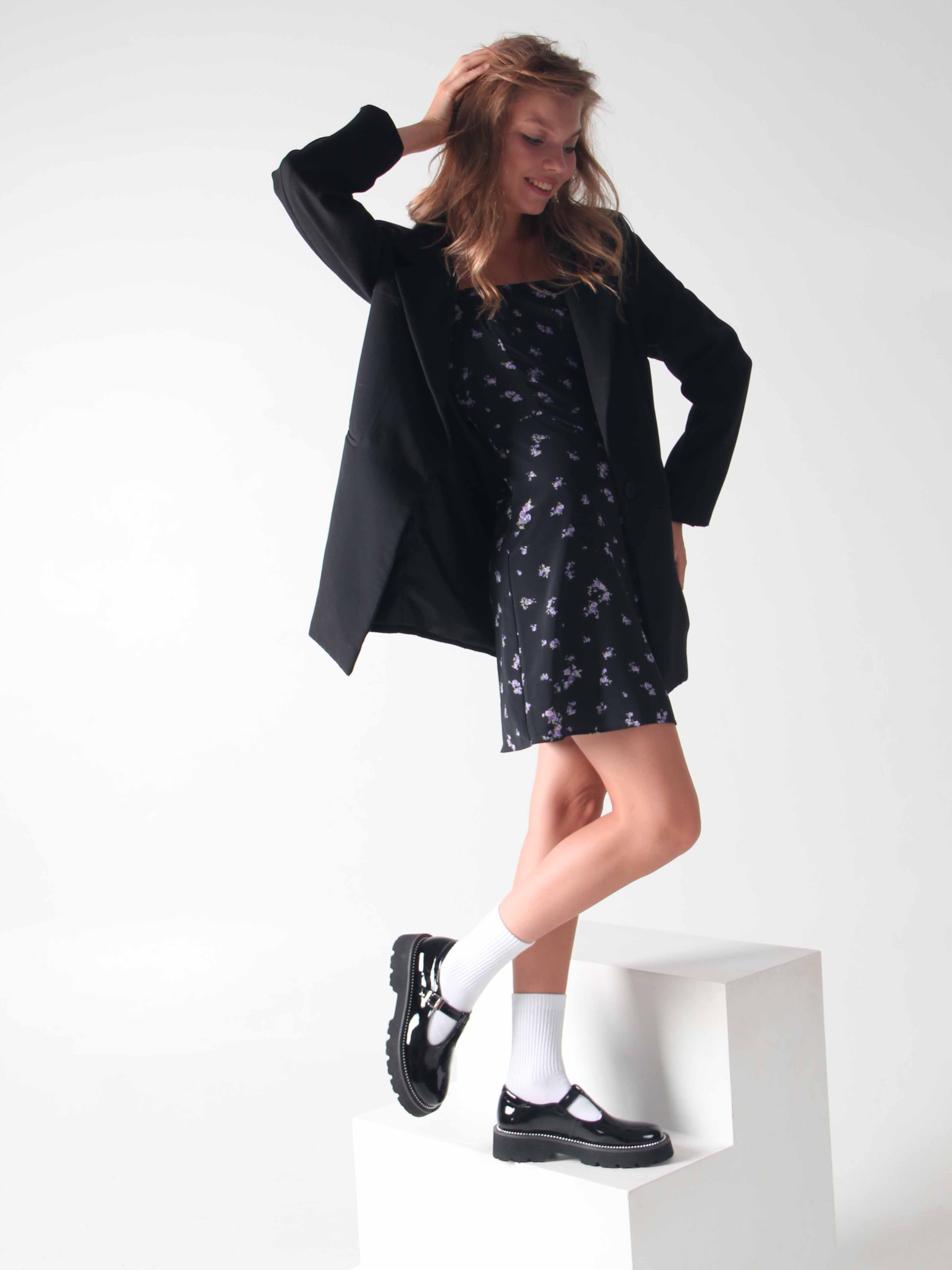 картинка Туфли полуботинки ED'ART 1004.5151 'bl. Черный от интернет магазина