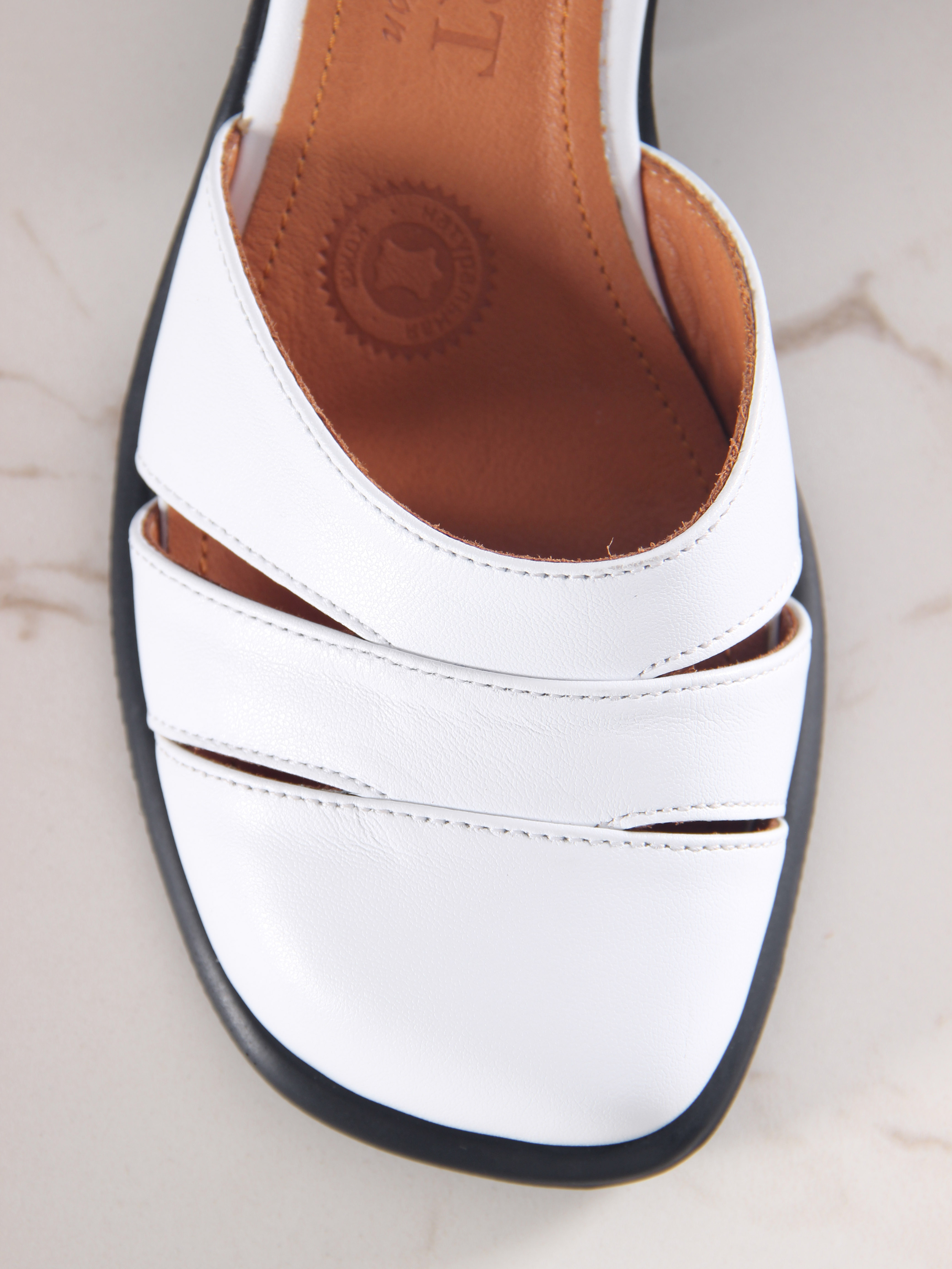 картинка Босоножки ED'ART 5032.23663'bl. Белый R от интернет магазина