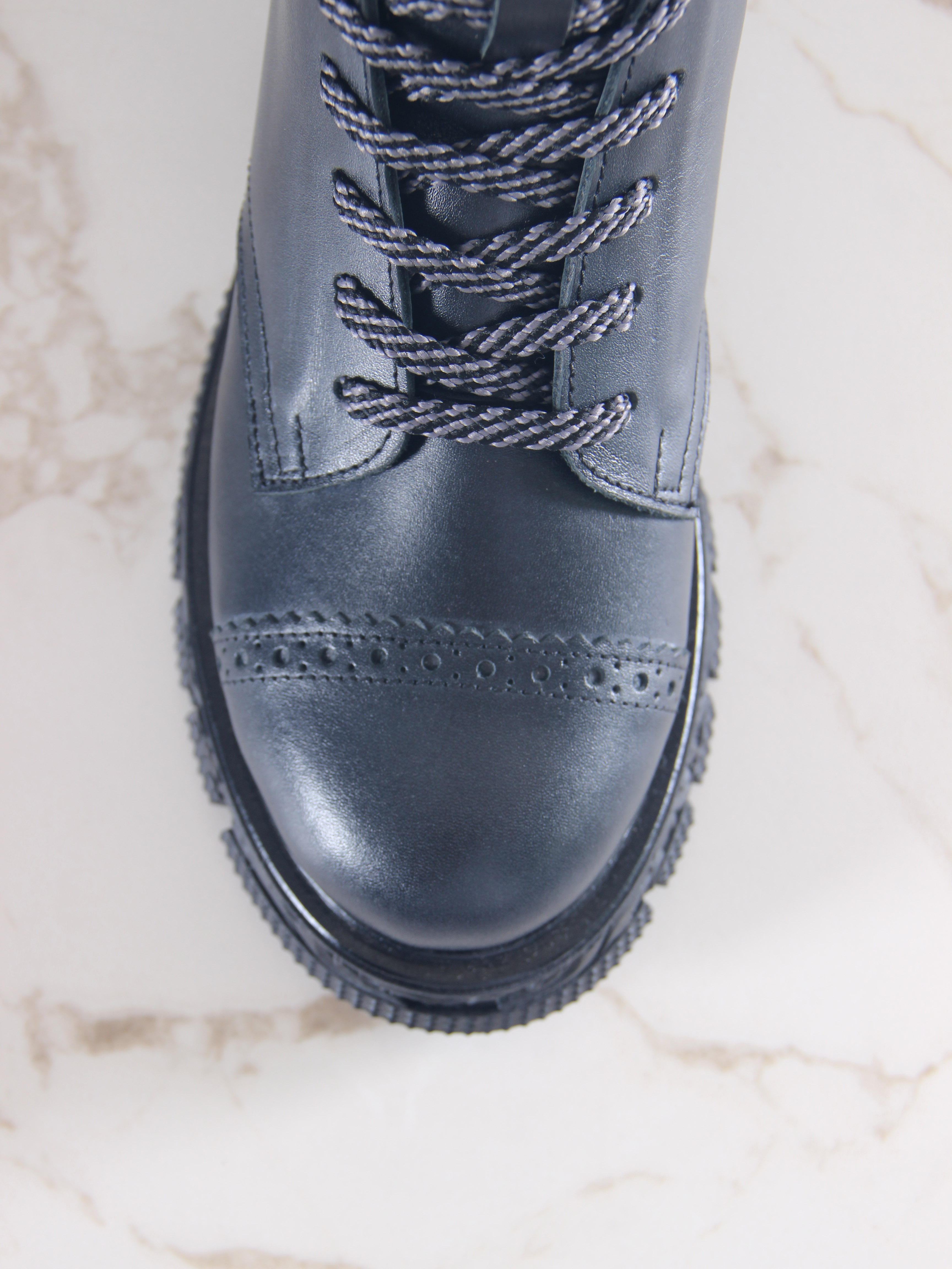 картинка Ботинки ED'ART 319.PODYUM141'bl. Вакса черная от интернет магазина