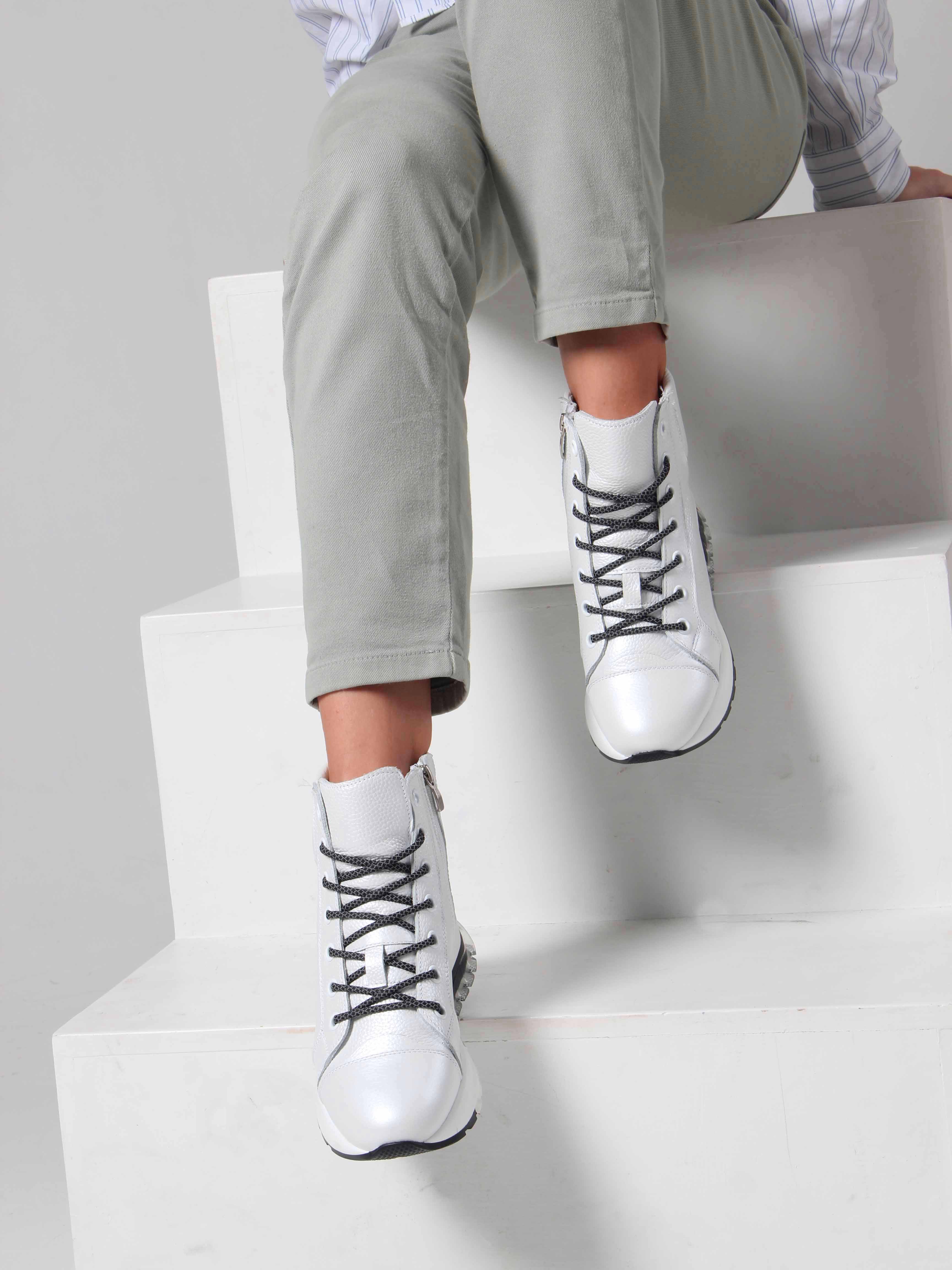 картинка Ботинки ED'ART 311.AVATAR'bl. Белый макс от интернет магазина