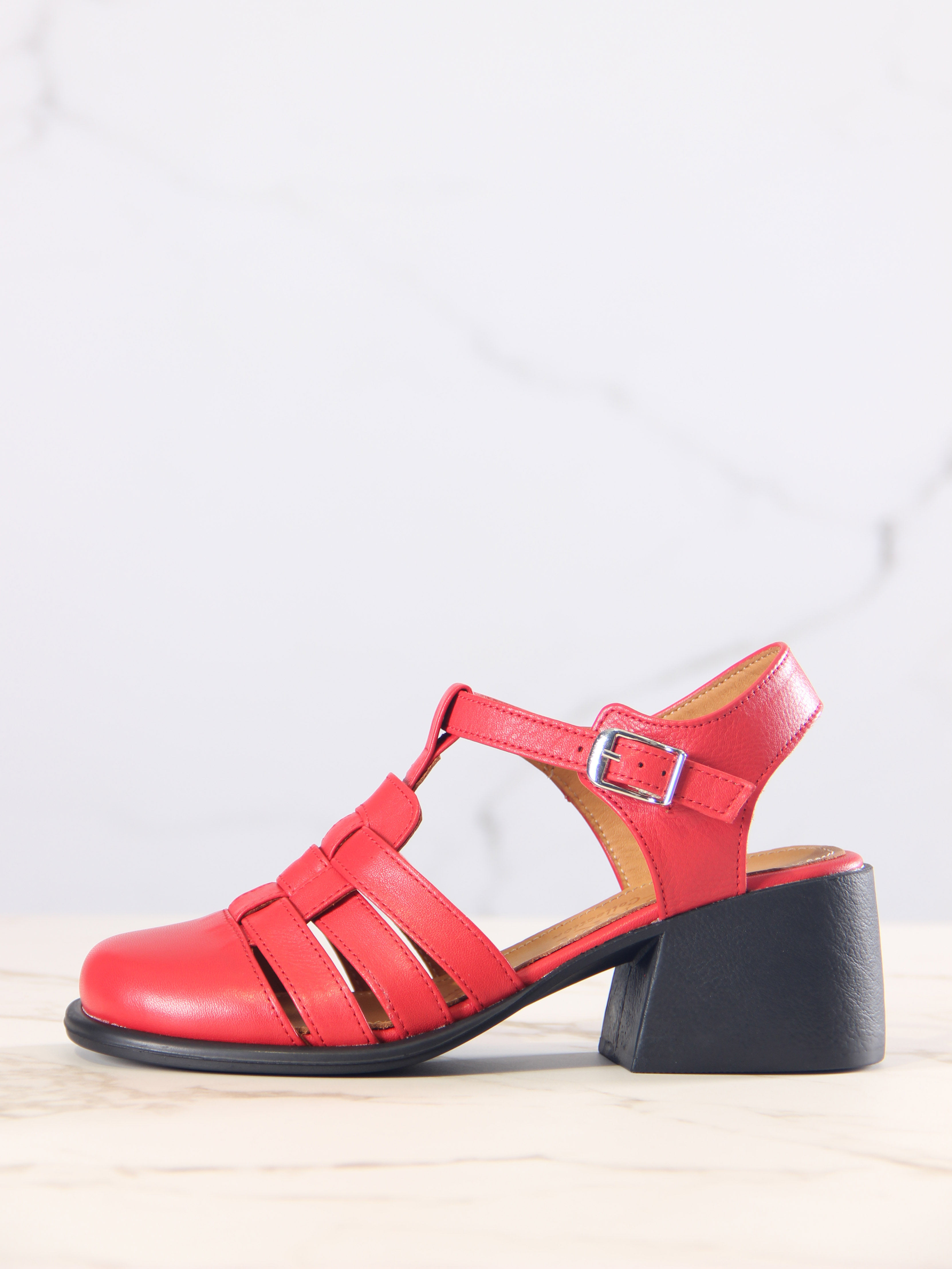 картинка Босоножки ED'ART 5035.23663'bl. Красный от интернет магазина