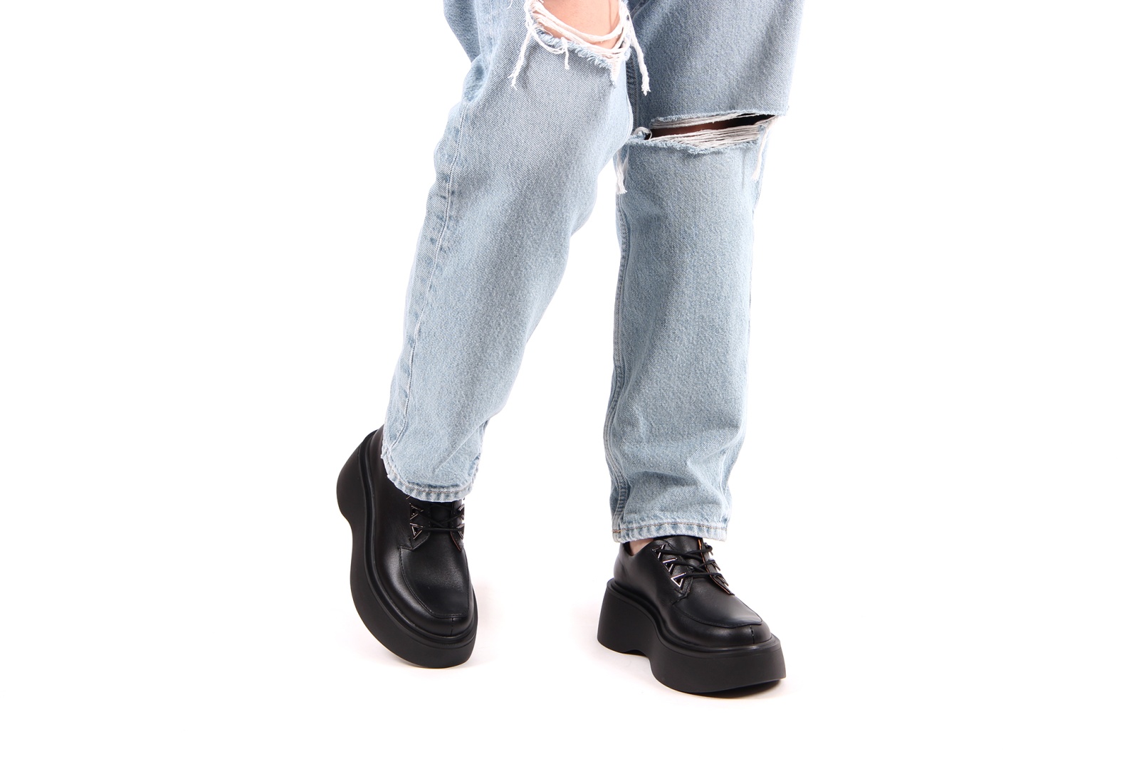 картинка Туфли полуботинки ED'ART 202.261'bl.black от интернет магазина