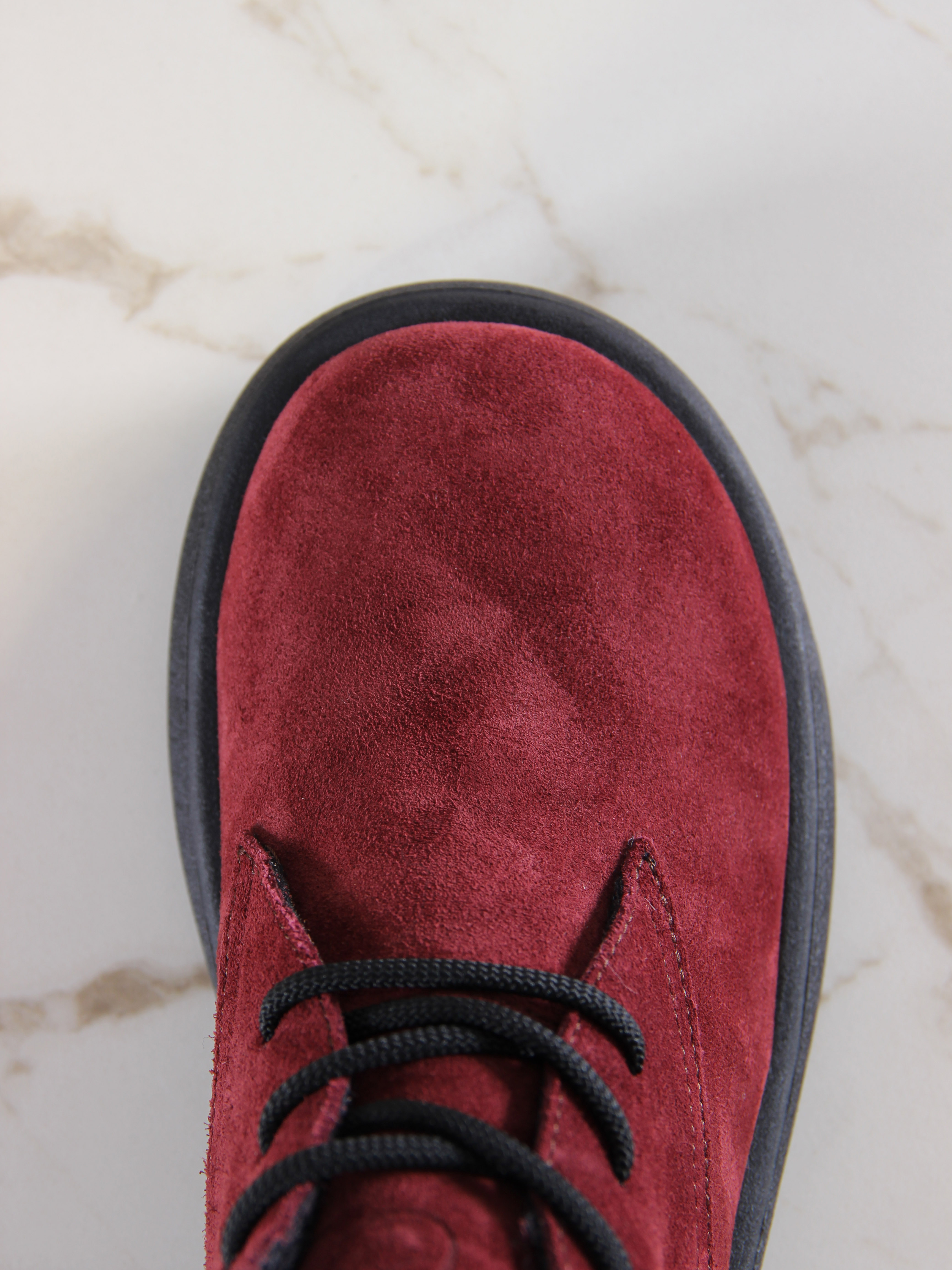 картинка Ботинки  ED'ART 308.927'bl.Бордо замша от интернет магазина