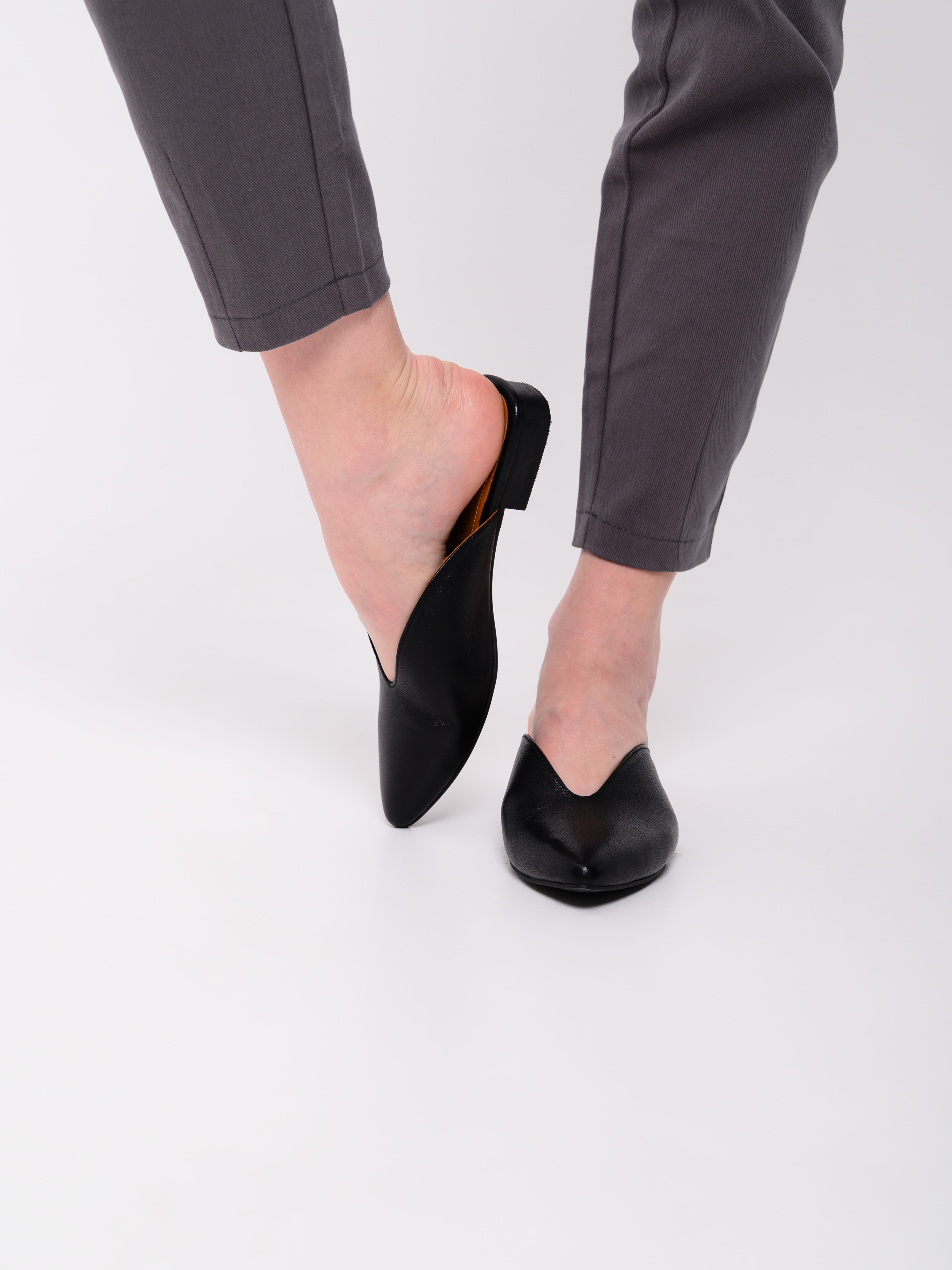 картинка Мюли ED'ART 1001.34104'bl. Черный стар от интернет магазина