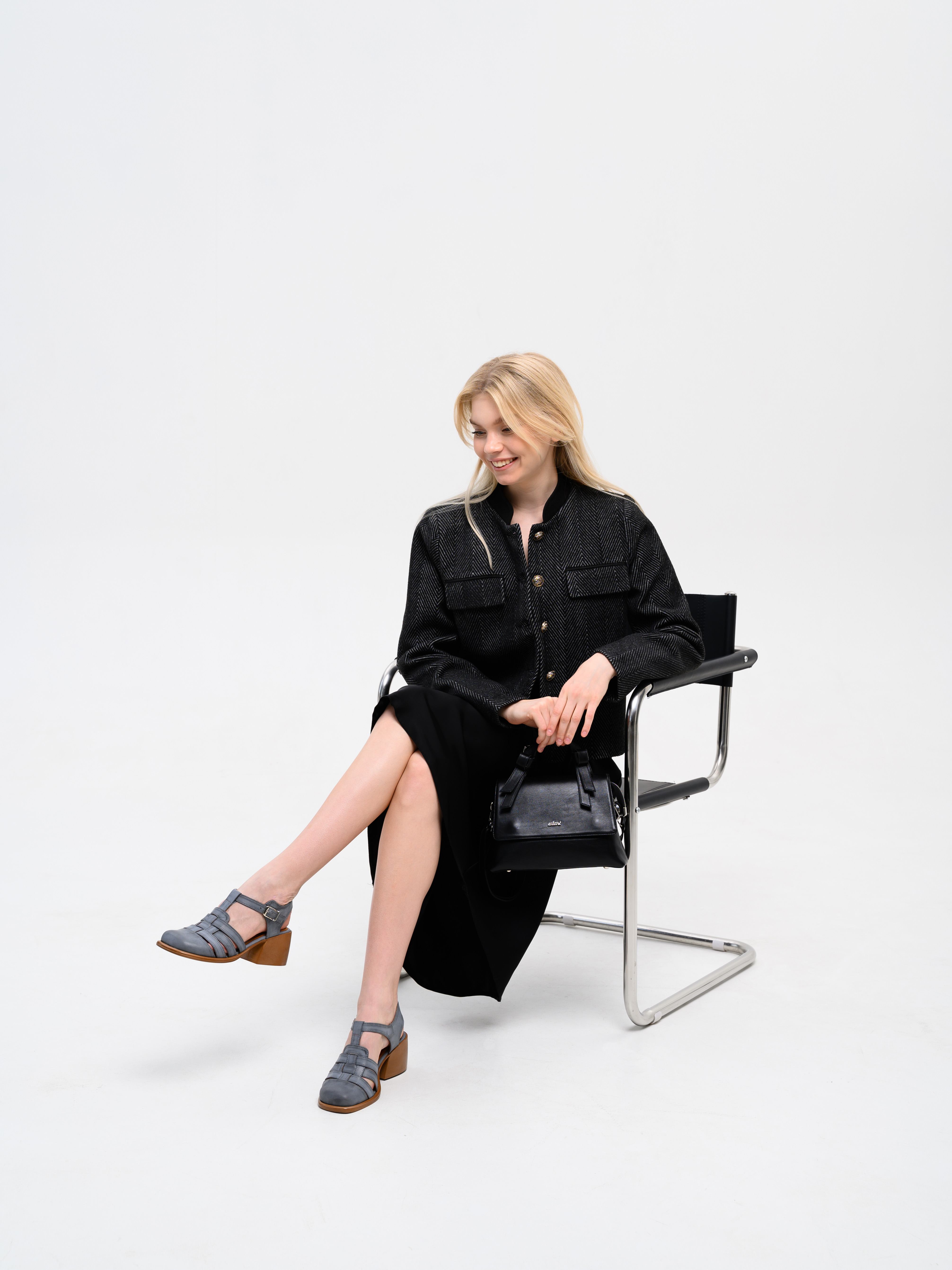 картинка Босоножки ED'ART 5035.23663'bе. Вакса серая +коричневый от интернет магазина