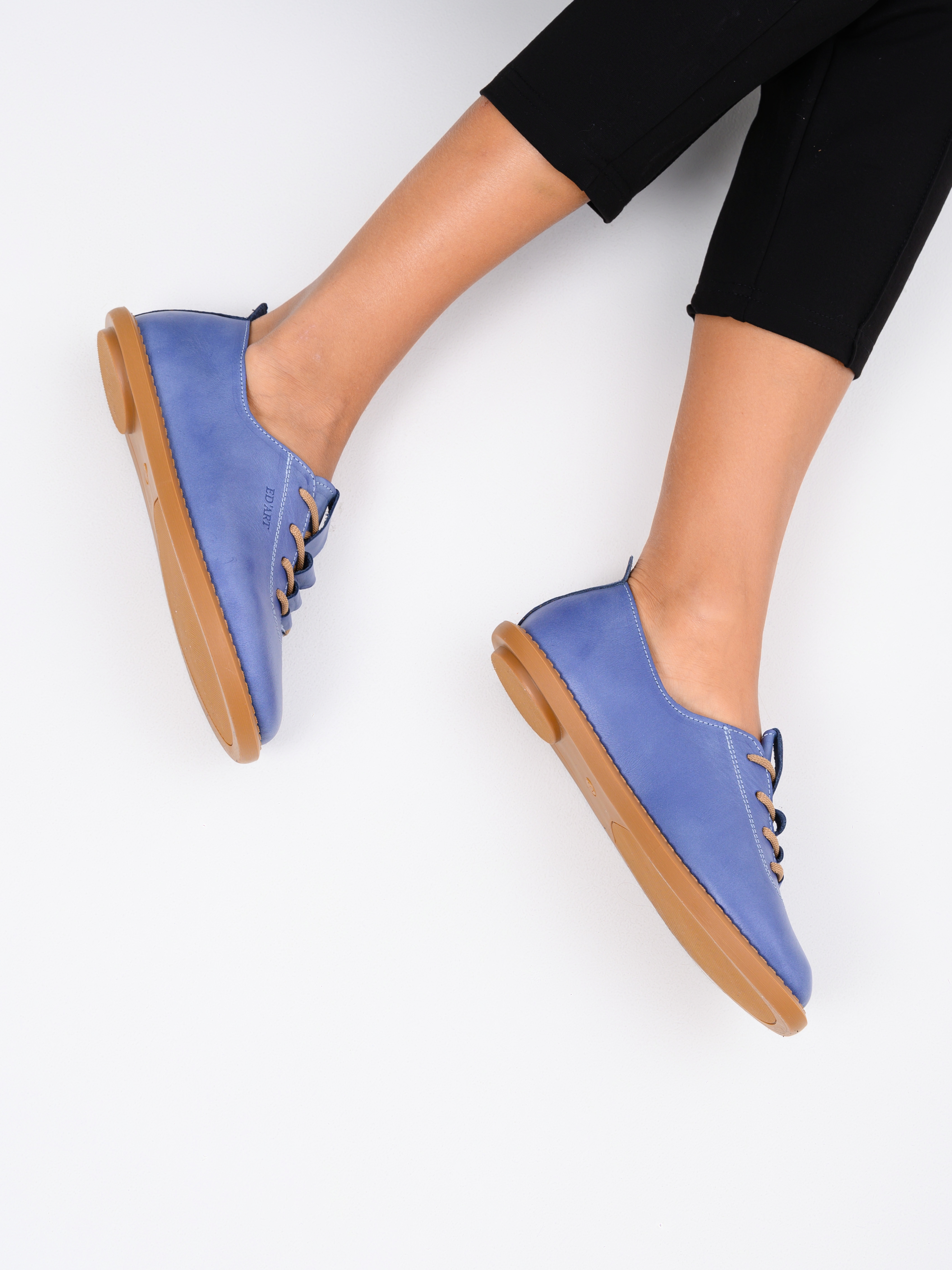 картинка Туфли ED'ART 107.ОКСЕ'br. Вакса джинс от интернет магазина