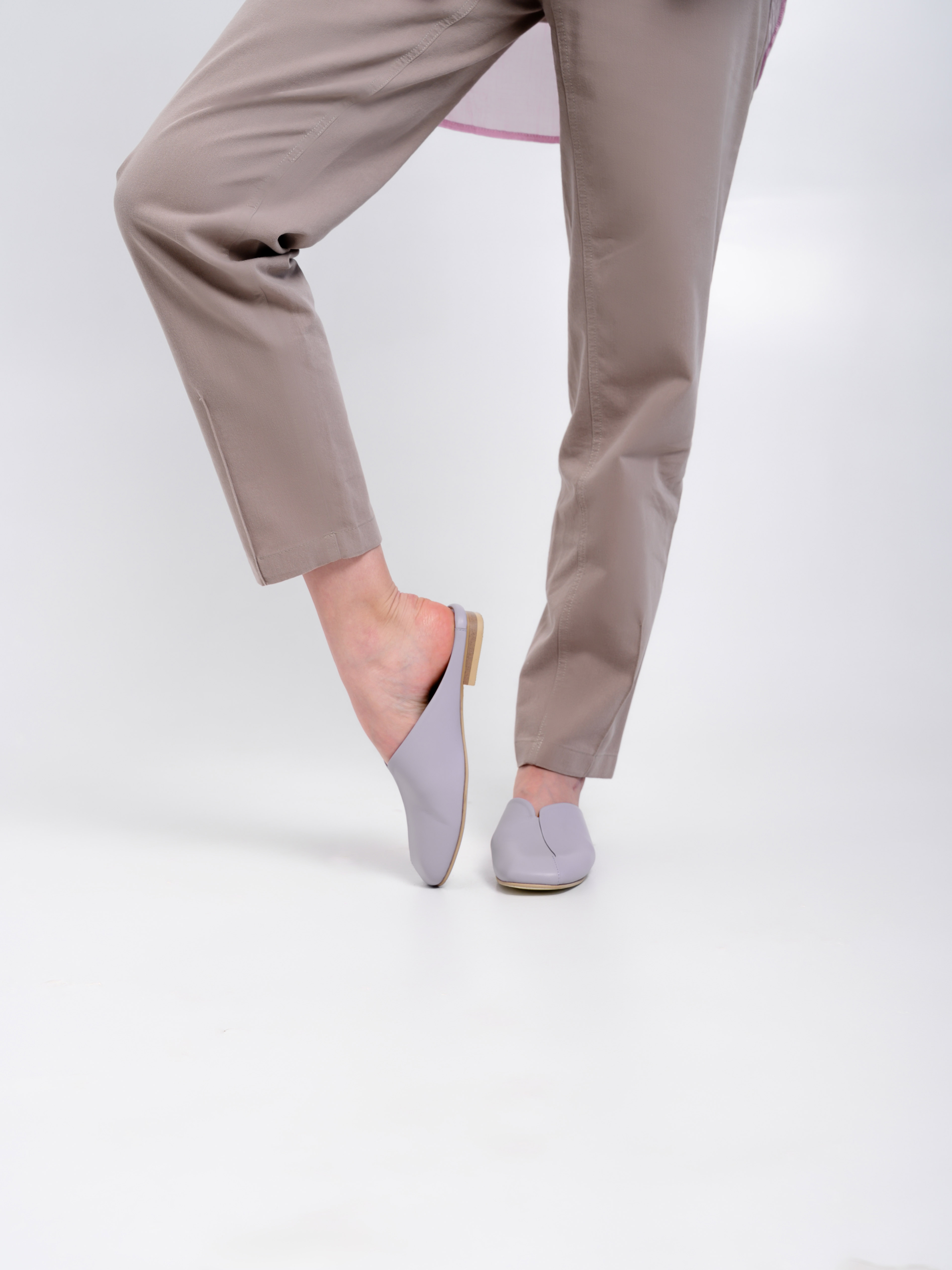 картинка Мюли ED'ART 1007.тунит205'be. Лиловый стар от интернет магазина