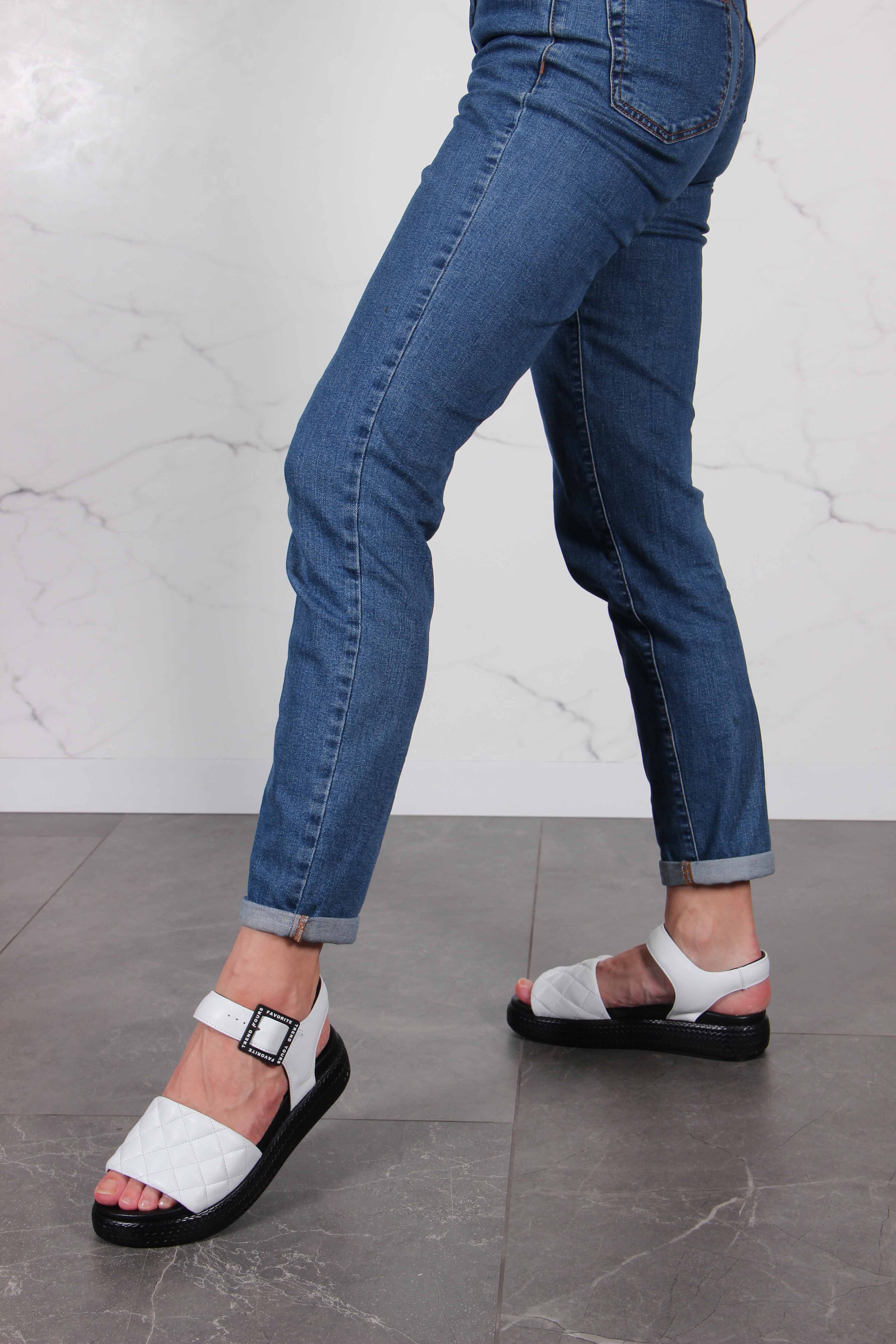 картинка Босоножки ED'ART 1028.2530'bl.белый от интернет магазина