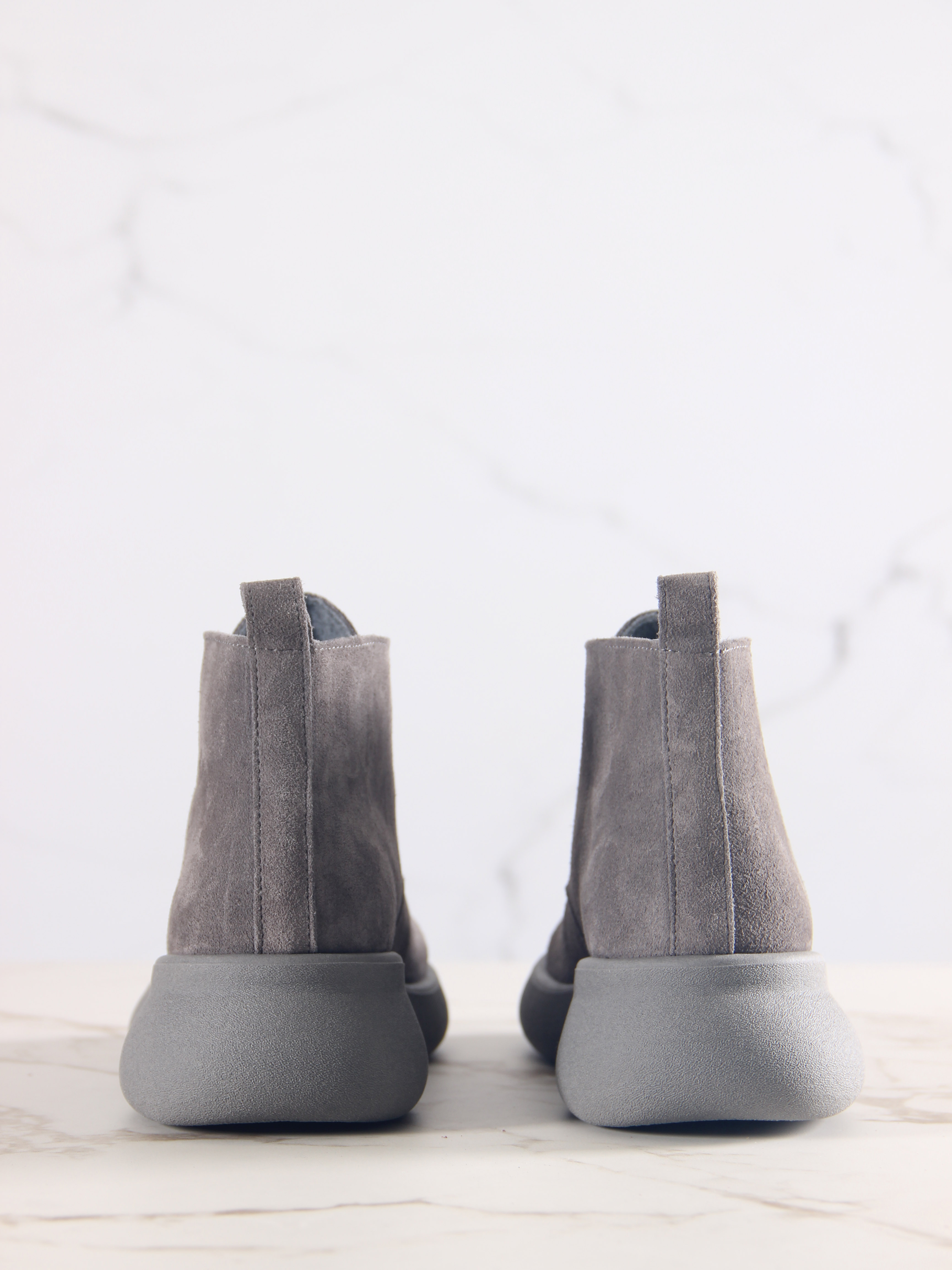 картинка Ботинки  ED'ART 308.927'gr. серый замок замша+серый от интернет магазина