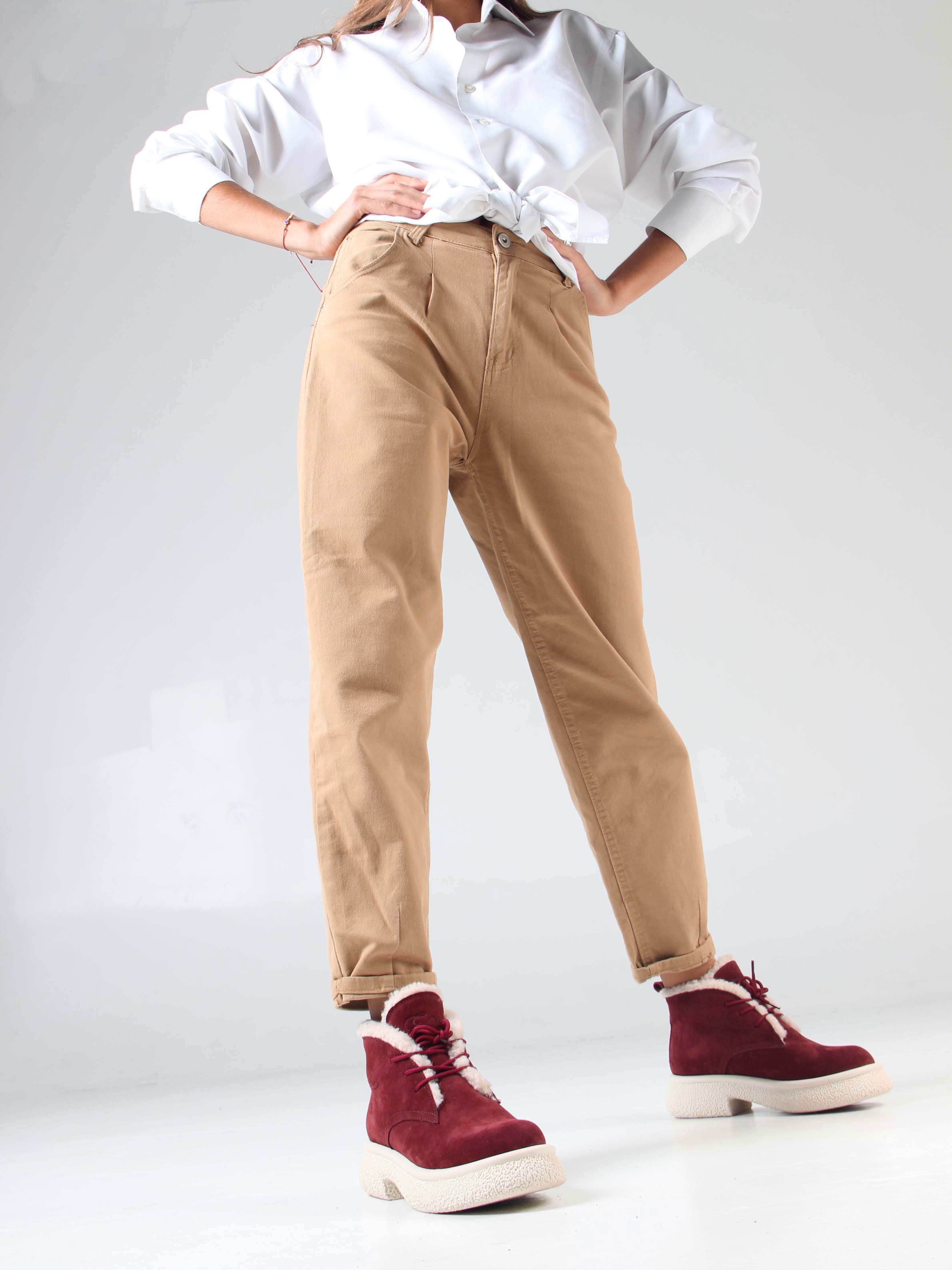 картинка Ботинки ED'ART 308.агата'w. бордo замша з от интернет магазина