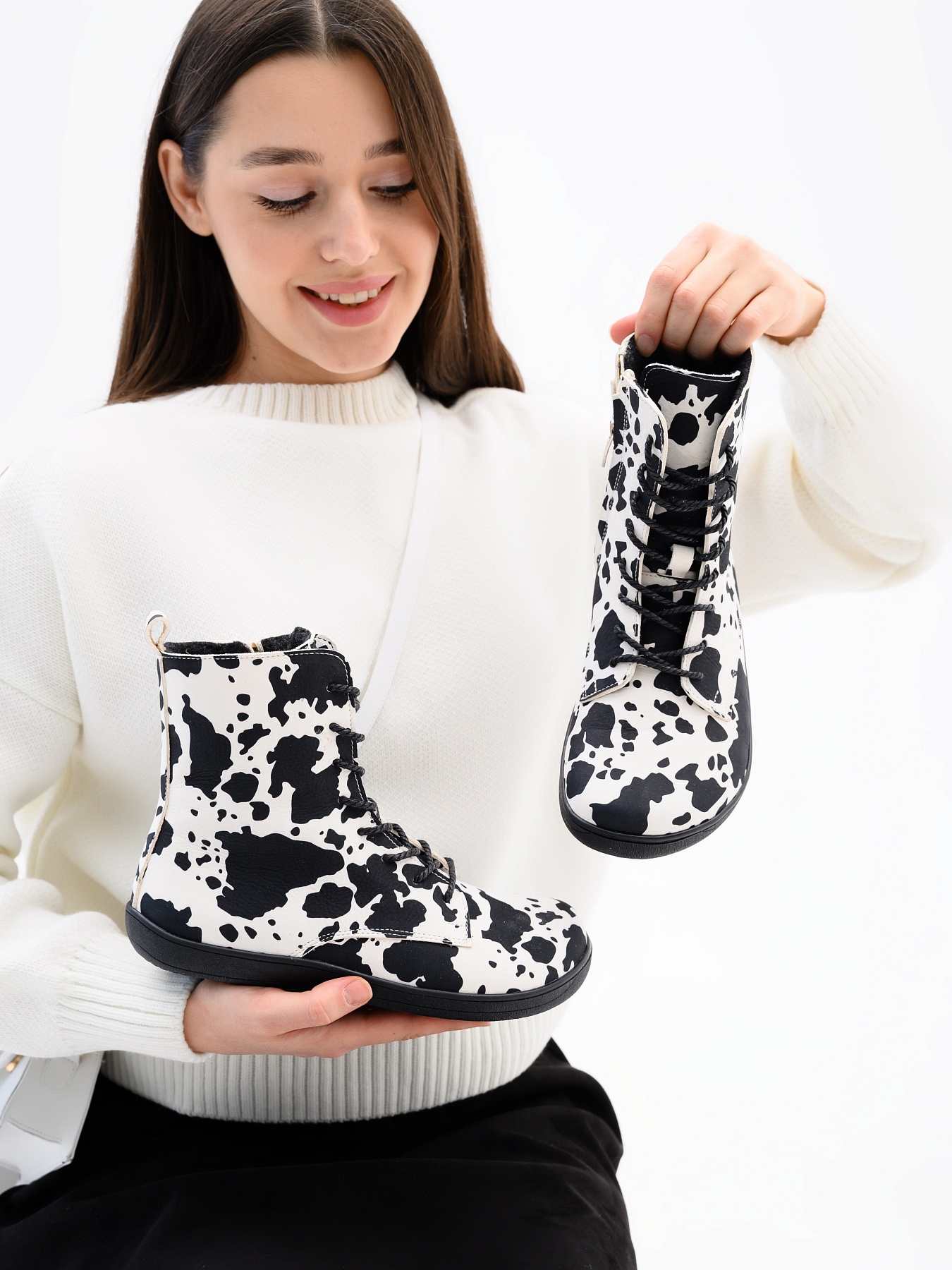 картинка Босоногие ботинки  ED'ART 351.NATA'bl.Молочная ночь от интернет магазина