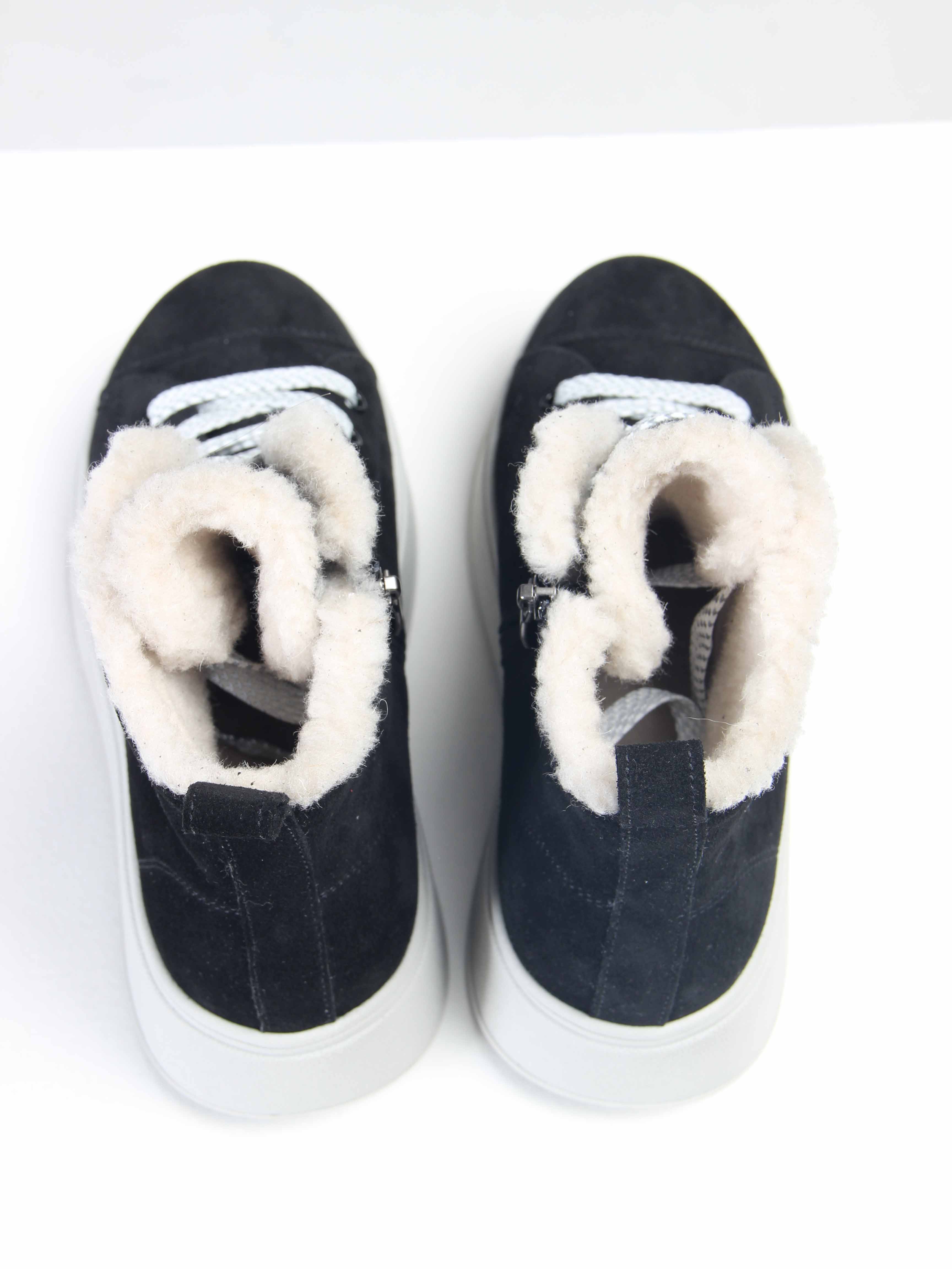 картинка Ботинки ED'ART 217.ALTA'gr. черный замша от интернет магазина