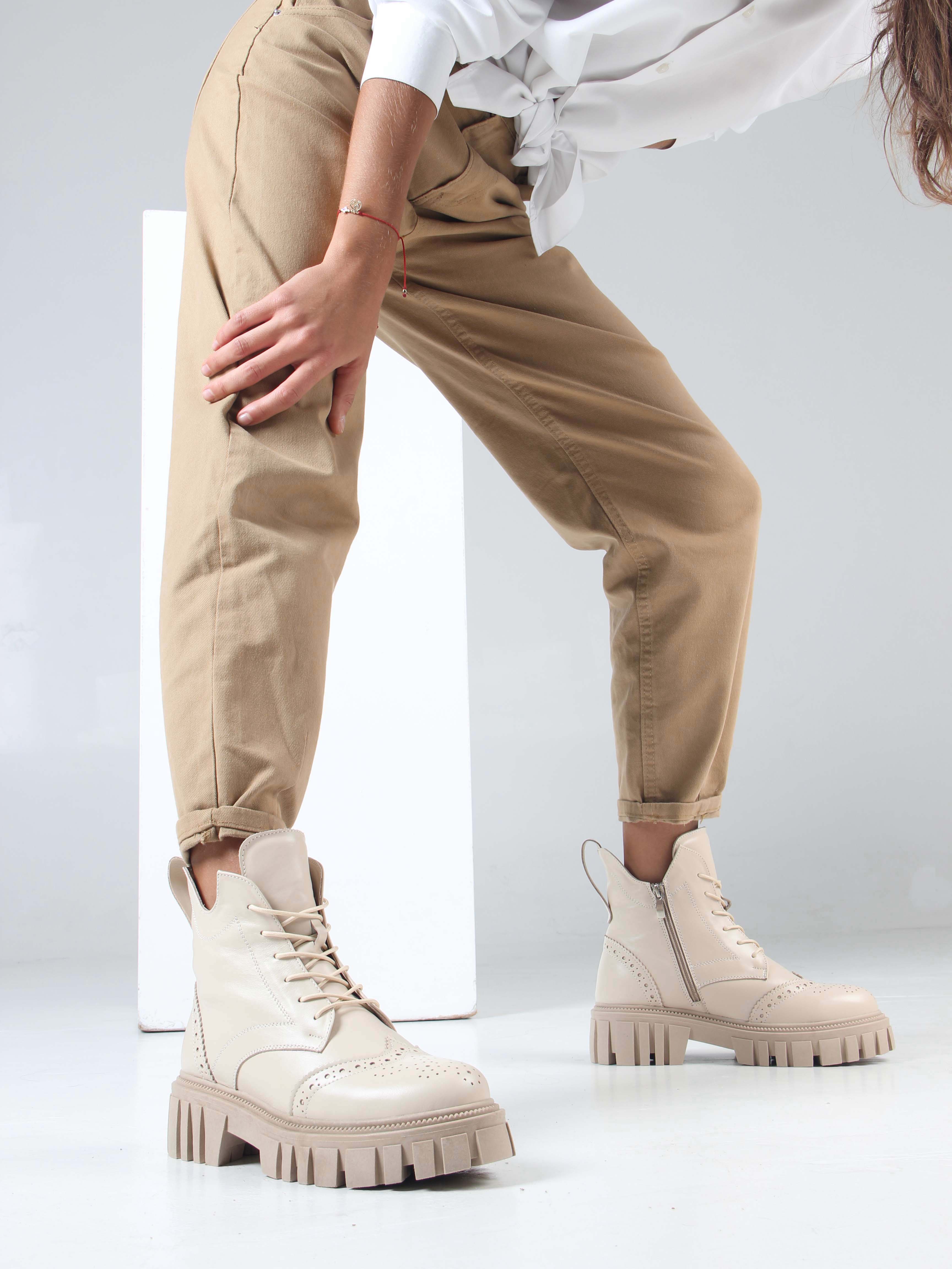 картинка Ботинки ED'ART 338.21153'be. beige от интернет магазина