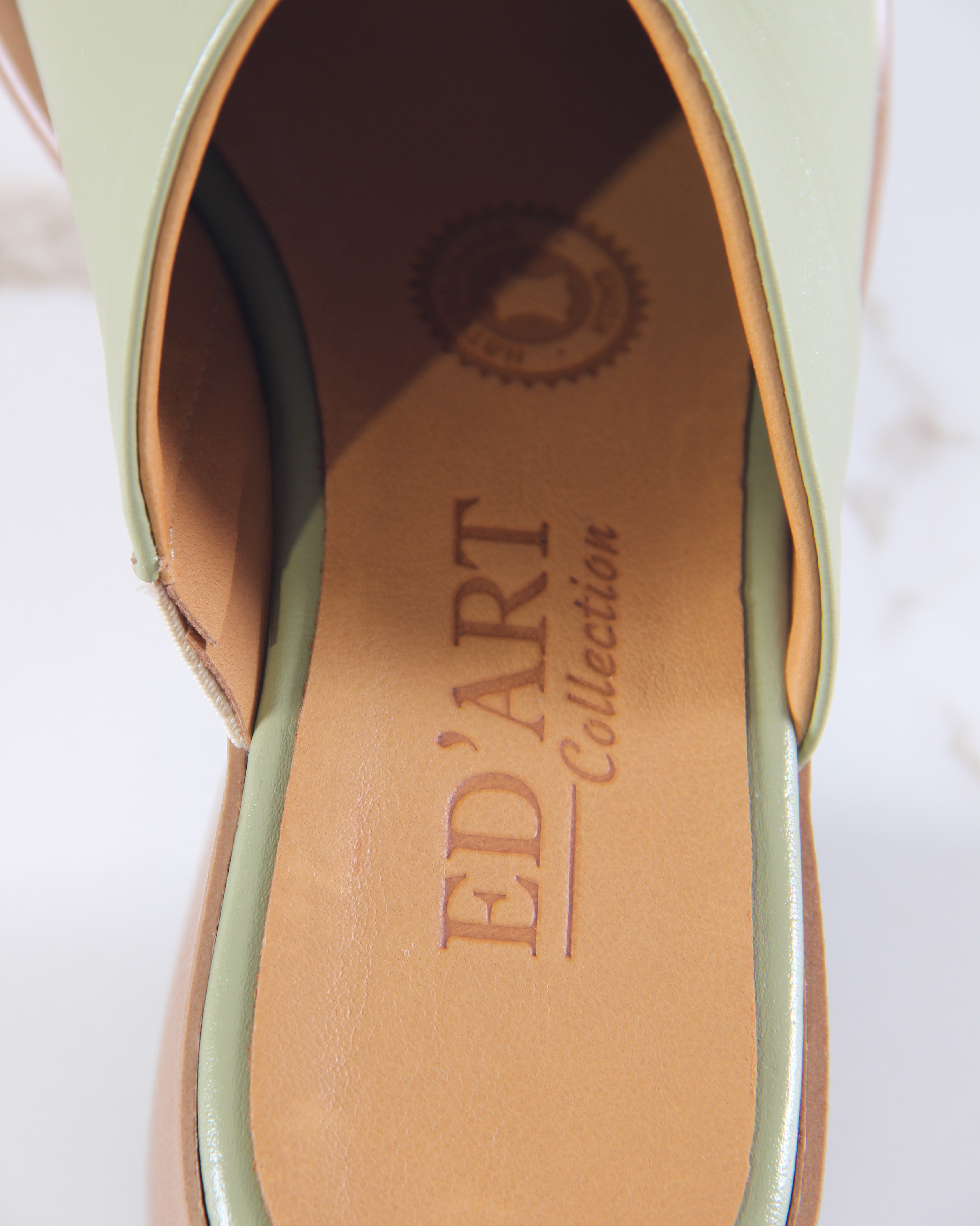 картинка Сабо ED'ART 5300.23663'be. Олива орех от интернет магазина