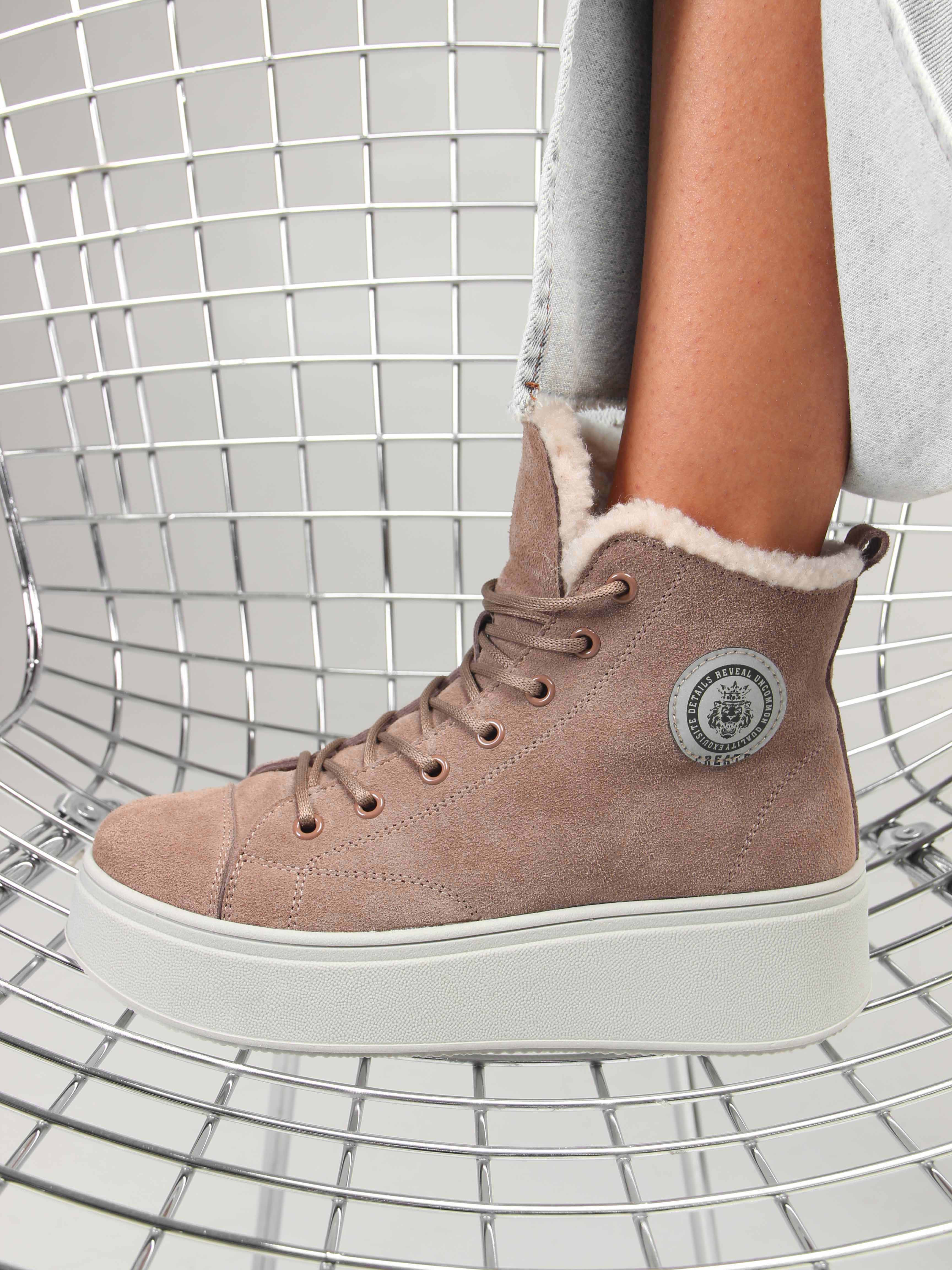 картинка Ботинки ED'ART 217.ALTA'gr. капучино замша от интернет магазина