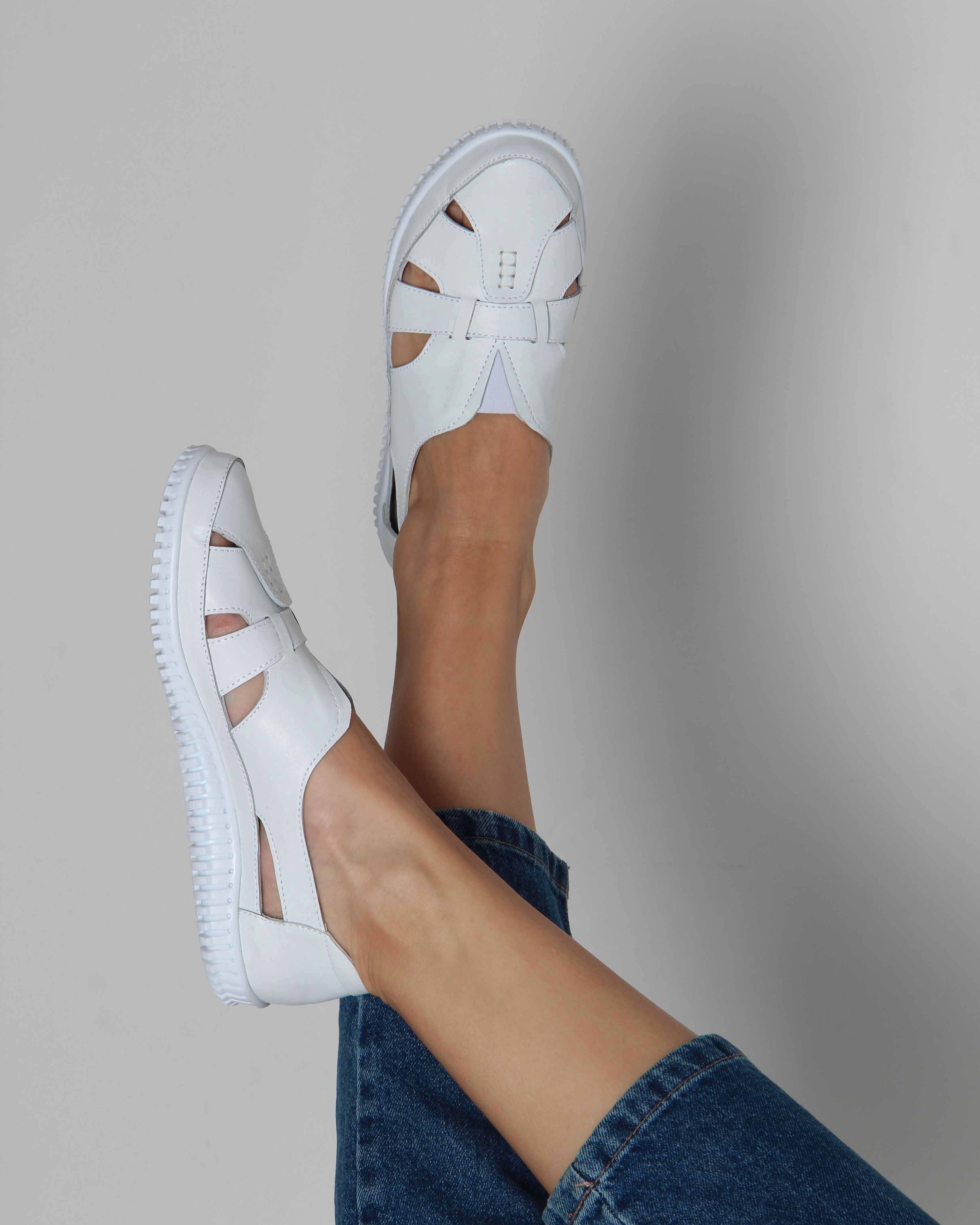 картинка Слипоны ED'ART 116.8000'w. white от интернет магазина