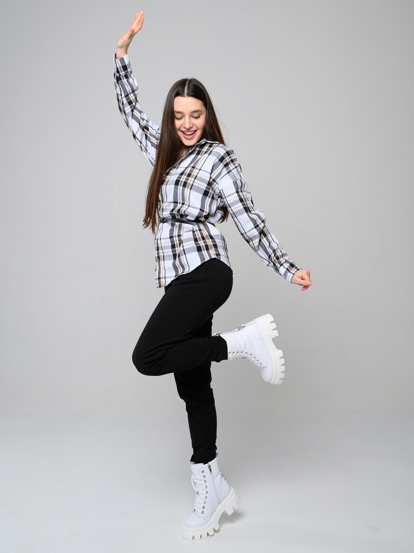 картинка Ботинки ED'ART 329.зиплайн'w. белый от интернет магазина