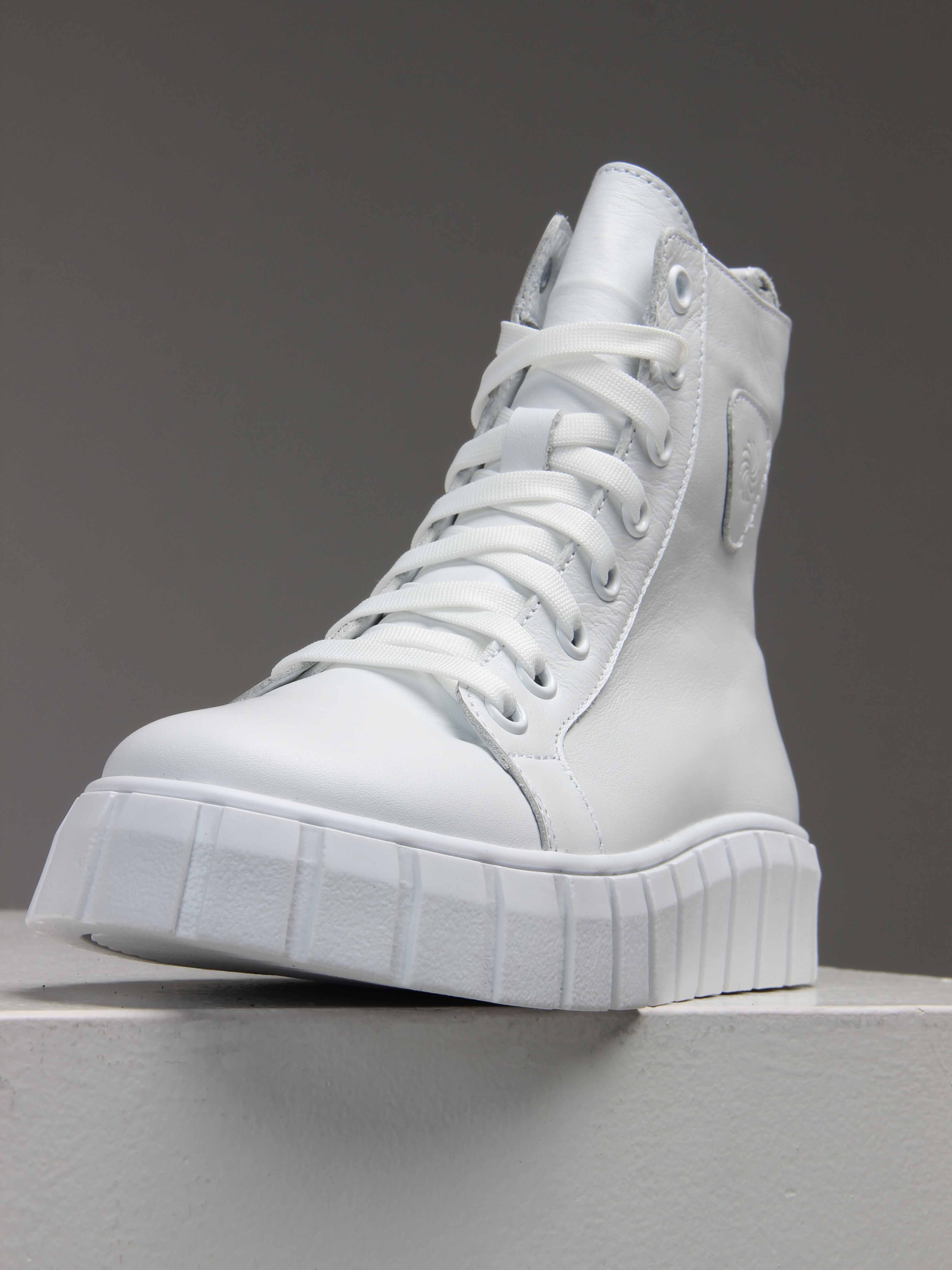 картинка Ботинки ED'ART 214.1918'w. белые от интернет магазина