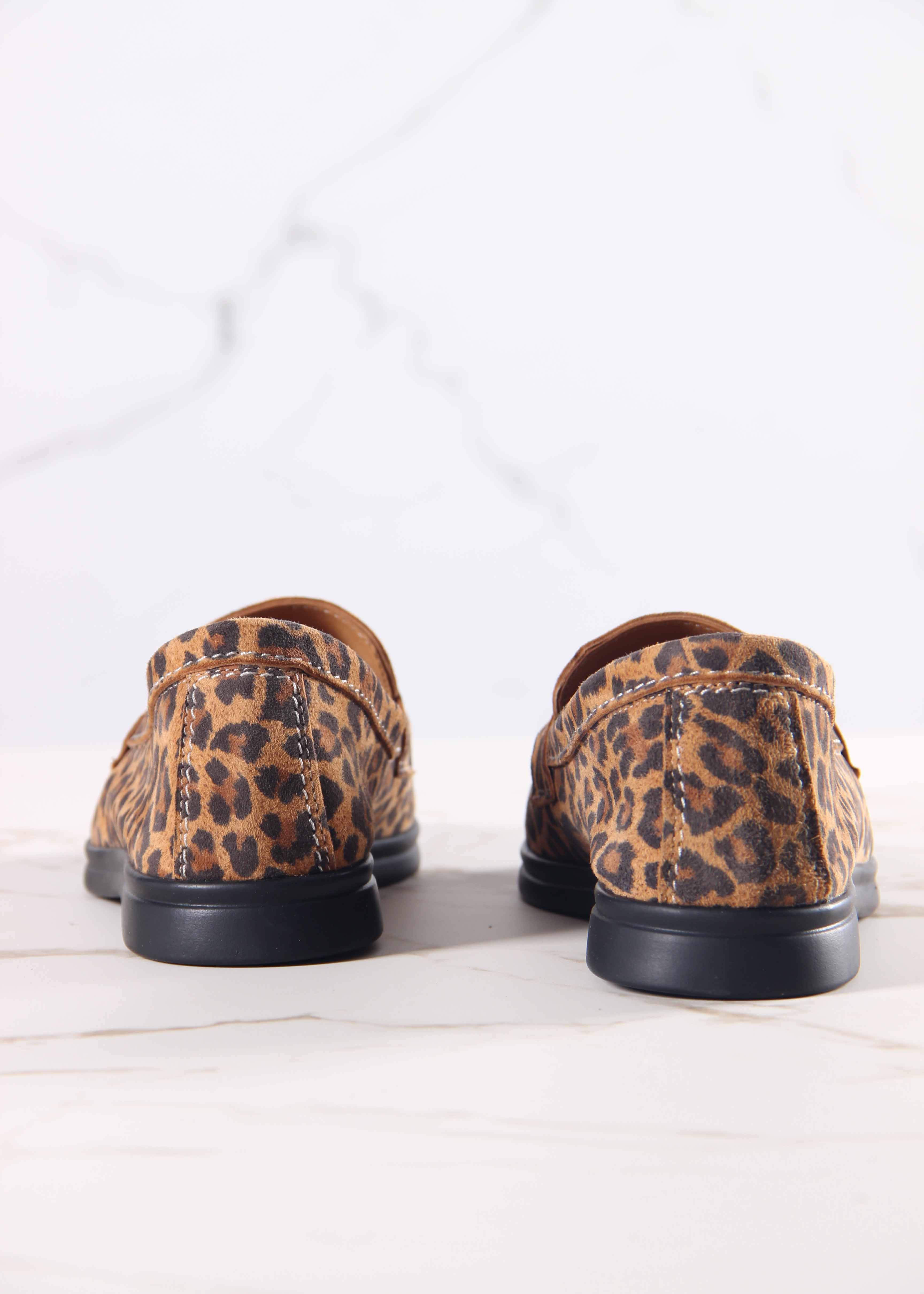 картинка Лоферы туфли ED'ART 170.2614'bl. коричневый леопард от интернет магазина