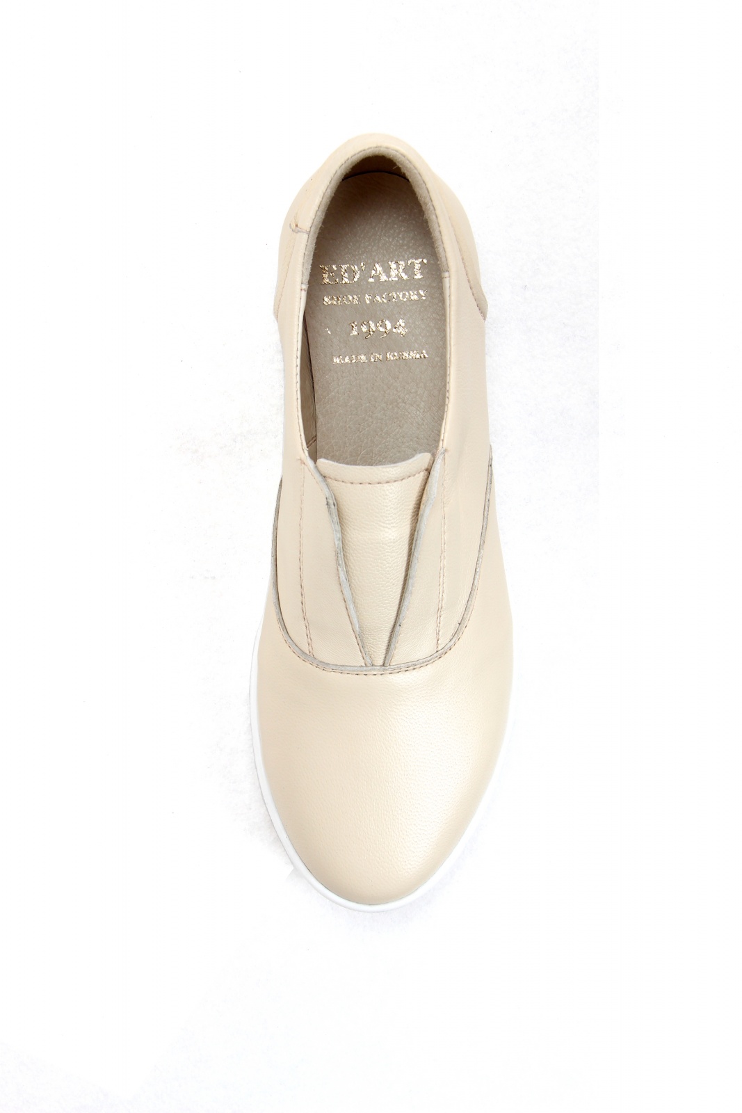 картинка Слипоны ED'ART 122.marina.beige от интернет магазина