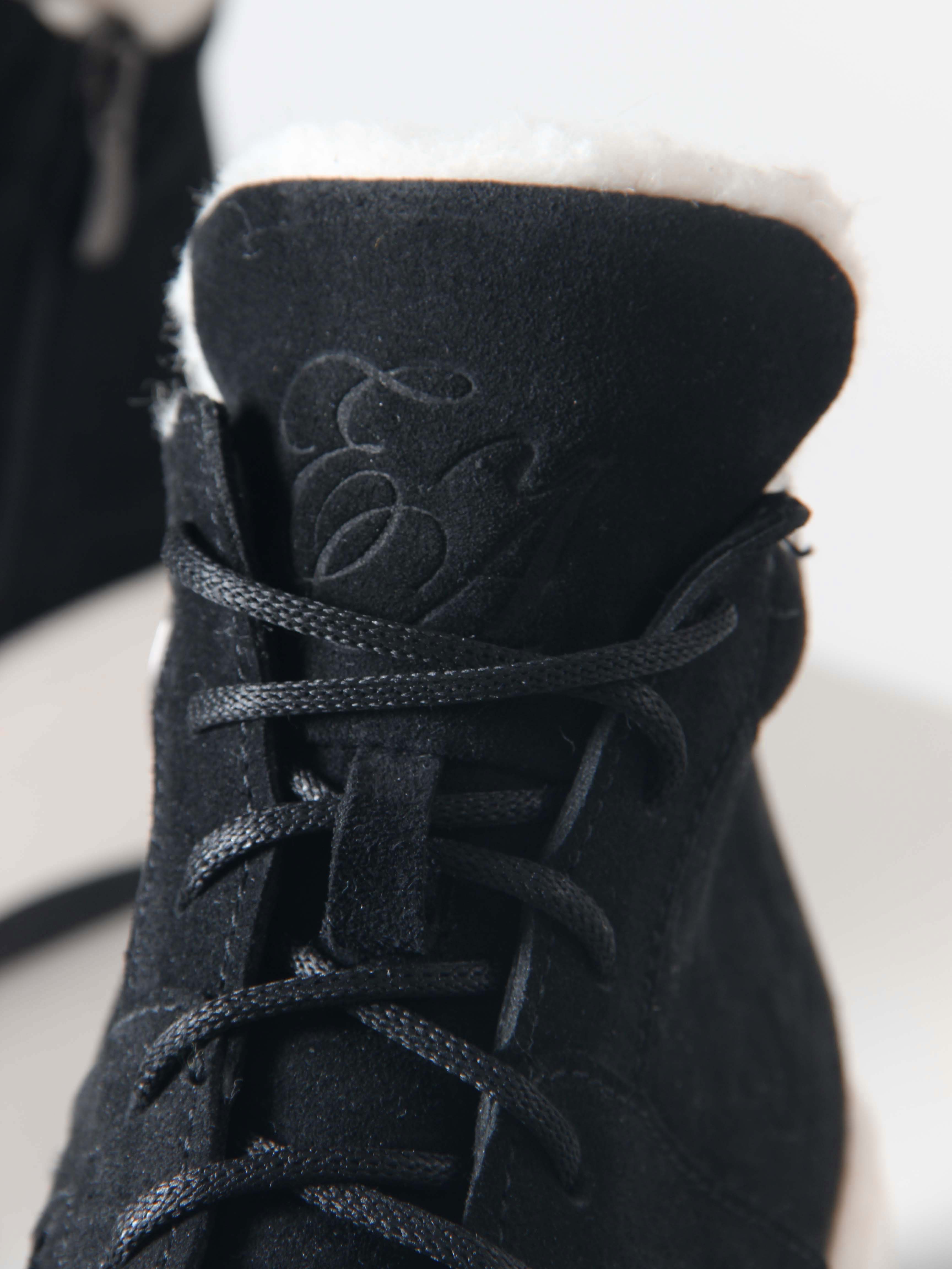 картинка Ботинки ED'ART 260.windy'w. черный замш от интернет магазина