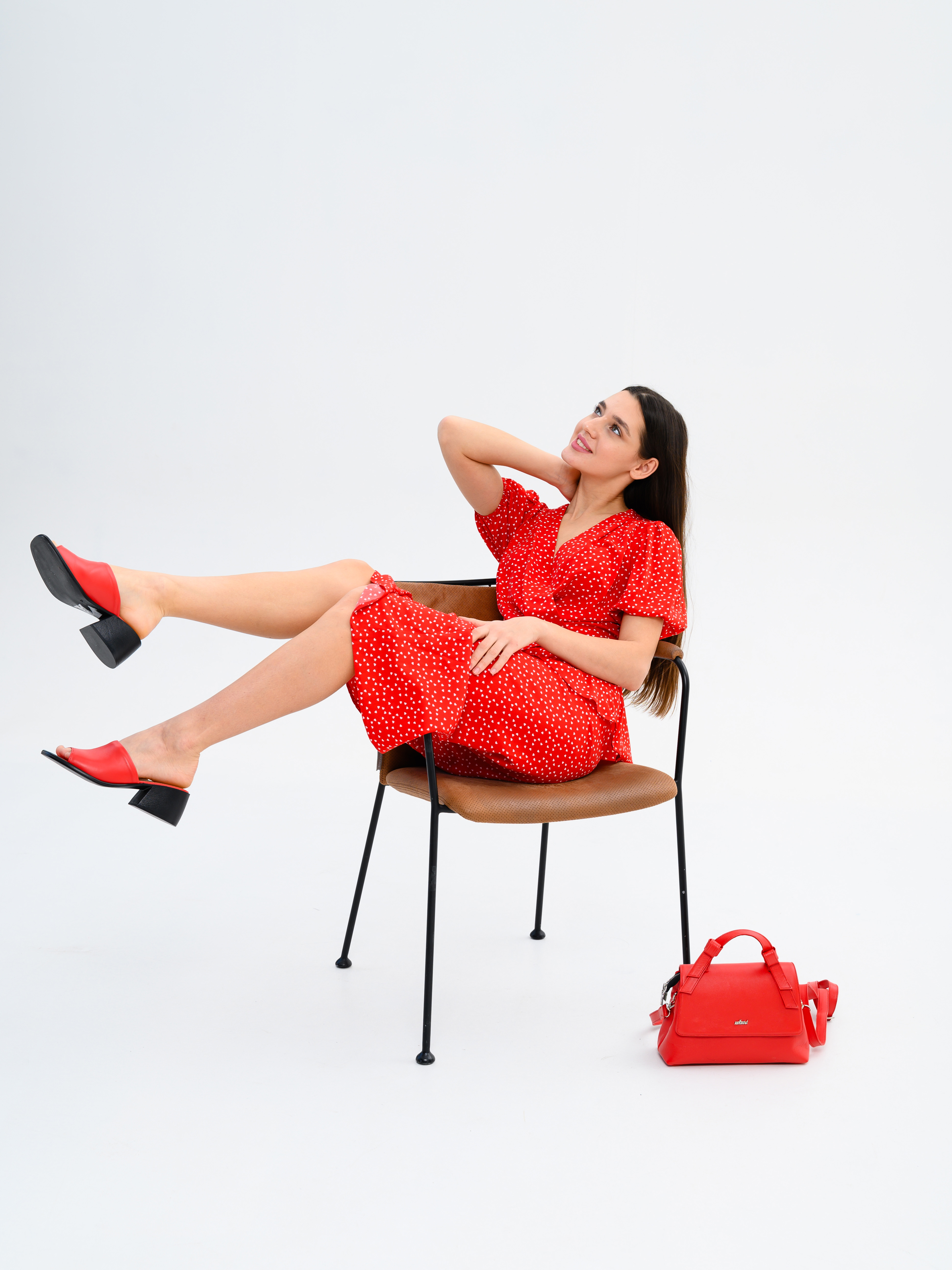 картинка Босоножки ED'ART 4012.23663'bl. Красный от интернет магазина